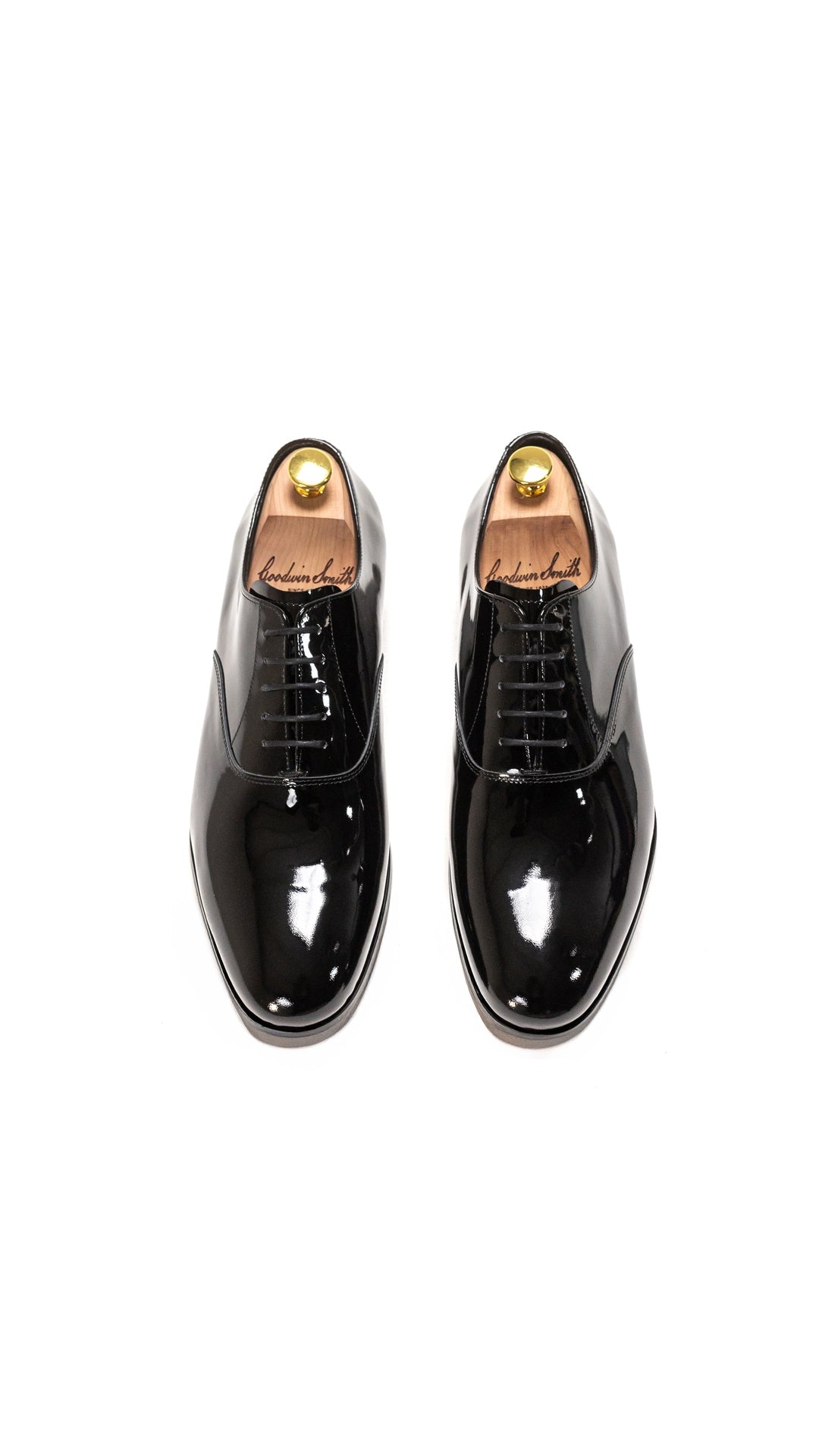 CASSIUS BLACK PATENT LEATHER OXFORD