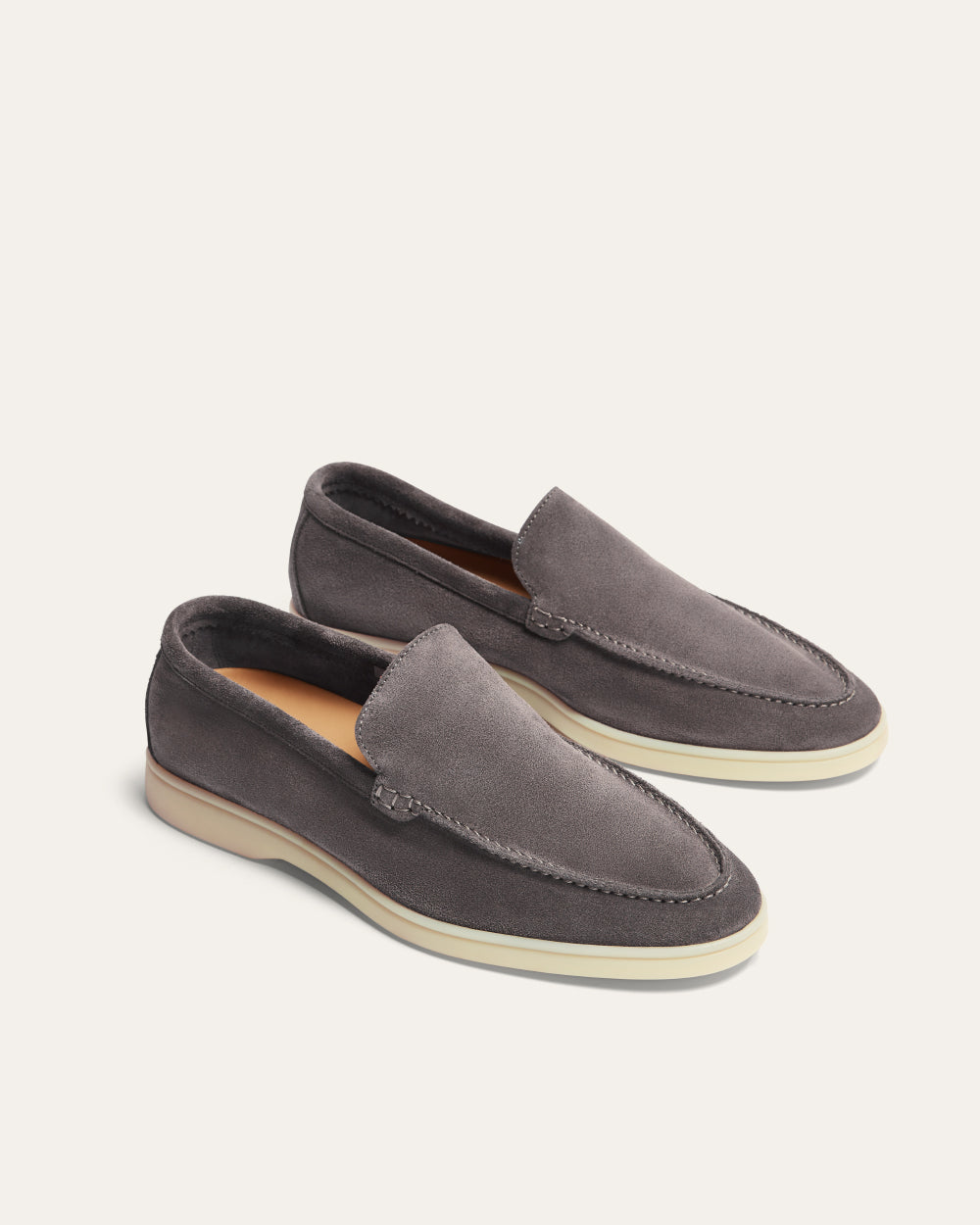 XANDER GREY SUEDE LOAFER