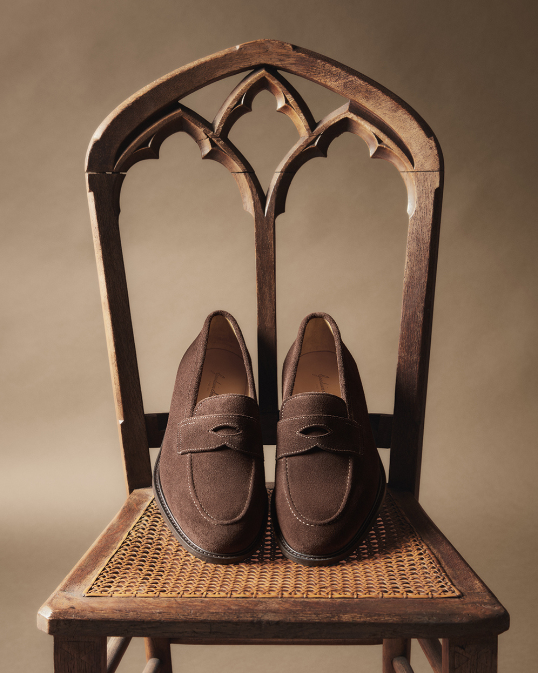 LOUIS BROWN SUEDE LOAFER