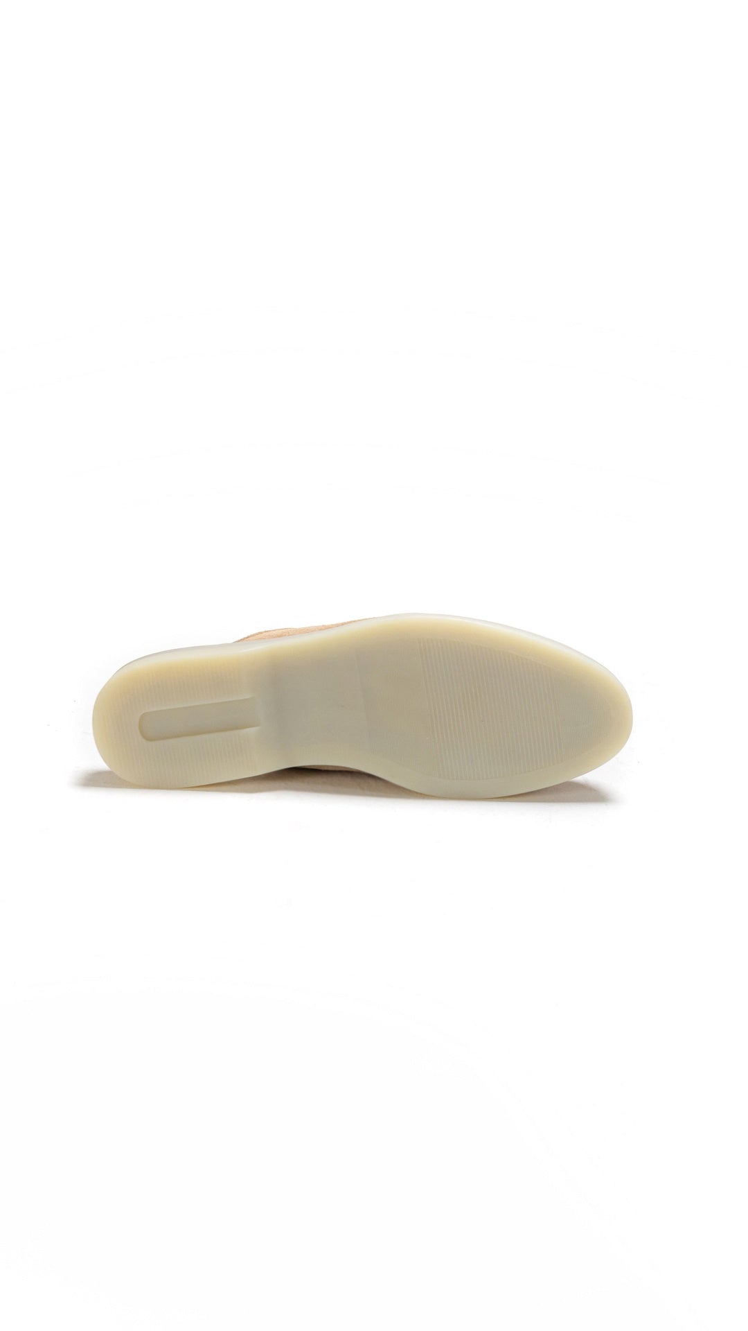 AMEILA BEIGE SUEDE SLIP-ON LOAFER