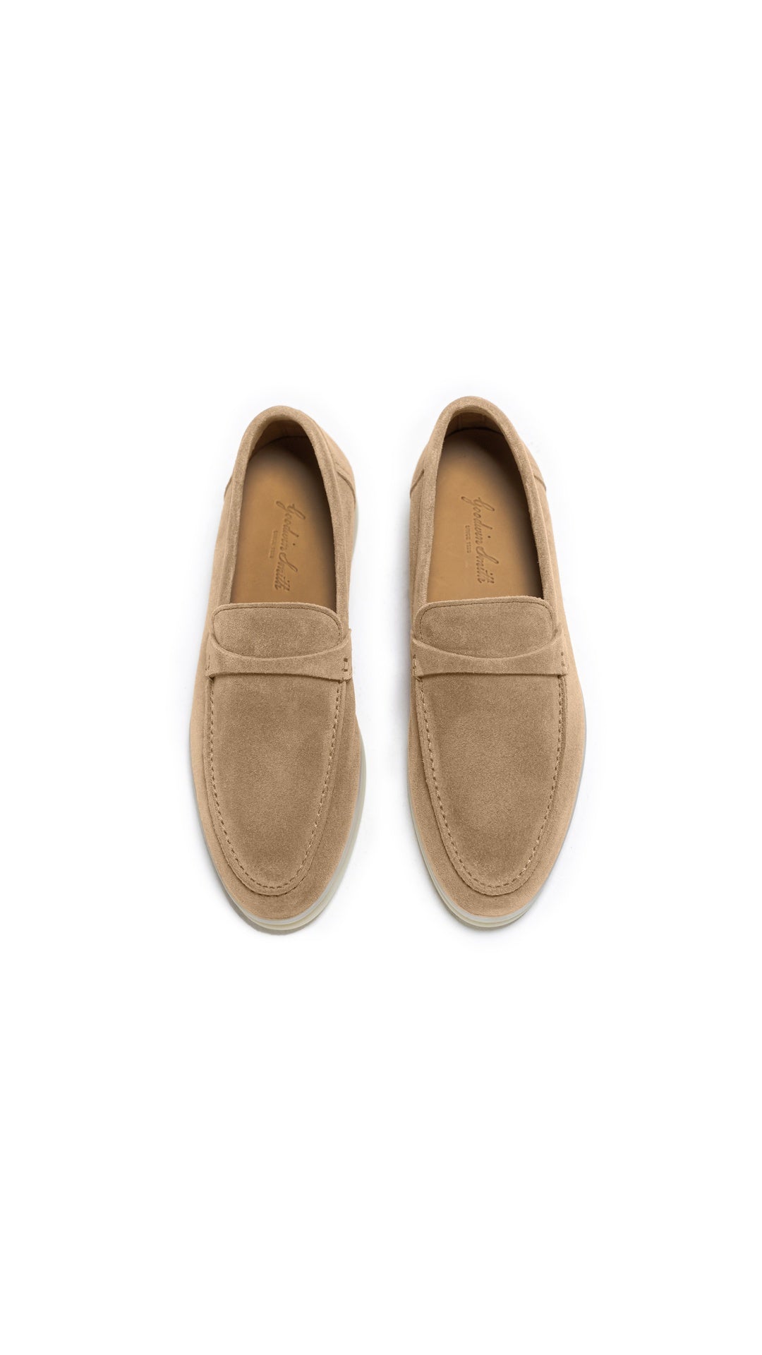 BLAIRE BEIGE SUEDE LOAFER