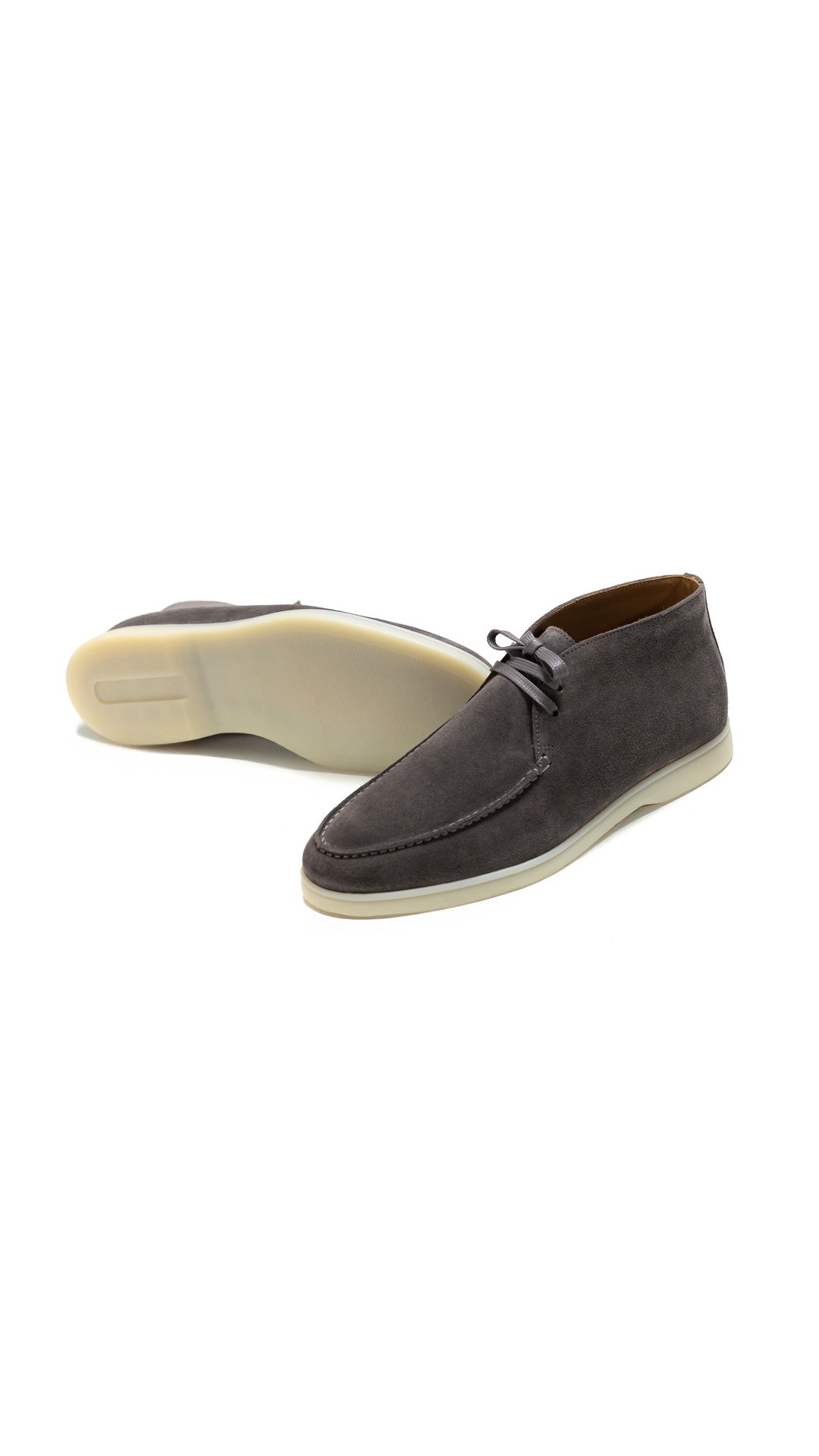 MATTEO GREY SUEDE DESERT BOOT