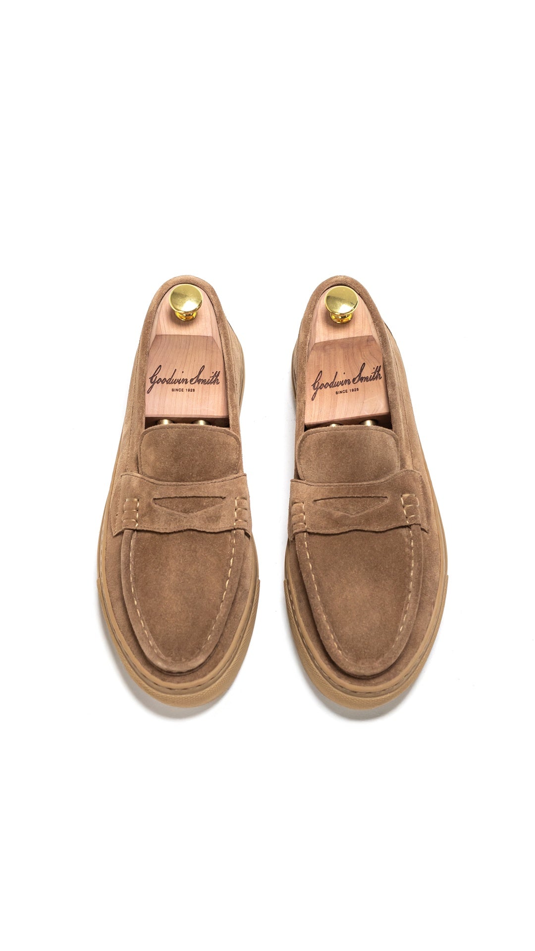 HARVEY BROWN SUEDE LOAFER