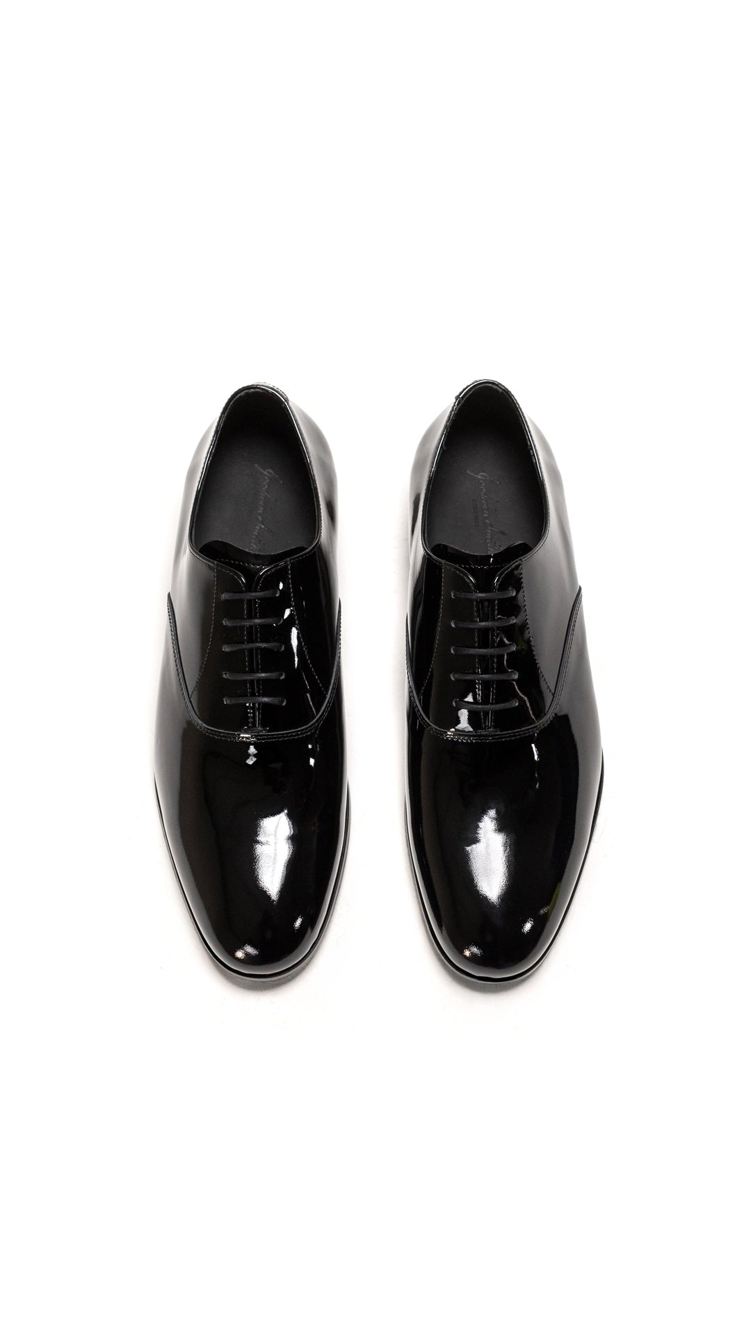 CASSIUS BLACK PATENT LEATHER OXFORD