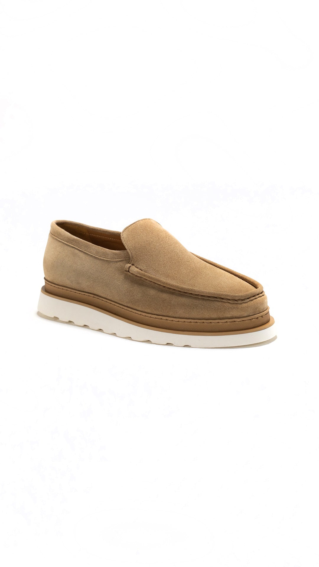 JAMES TAN SUEDE LOAFER