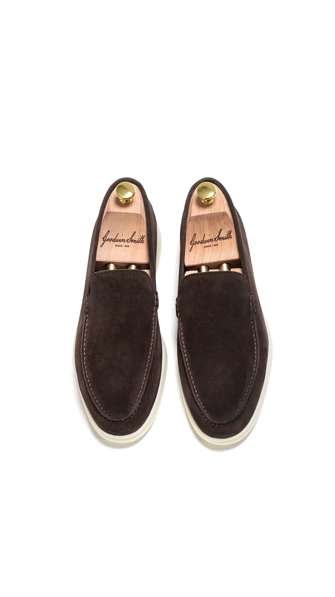 XANDER BROWN SUEDE LOAFER