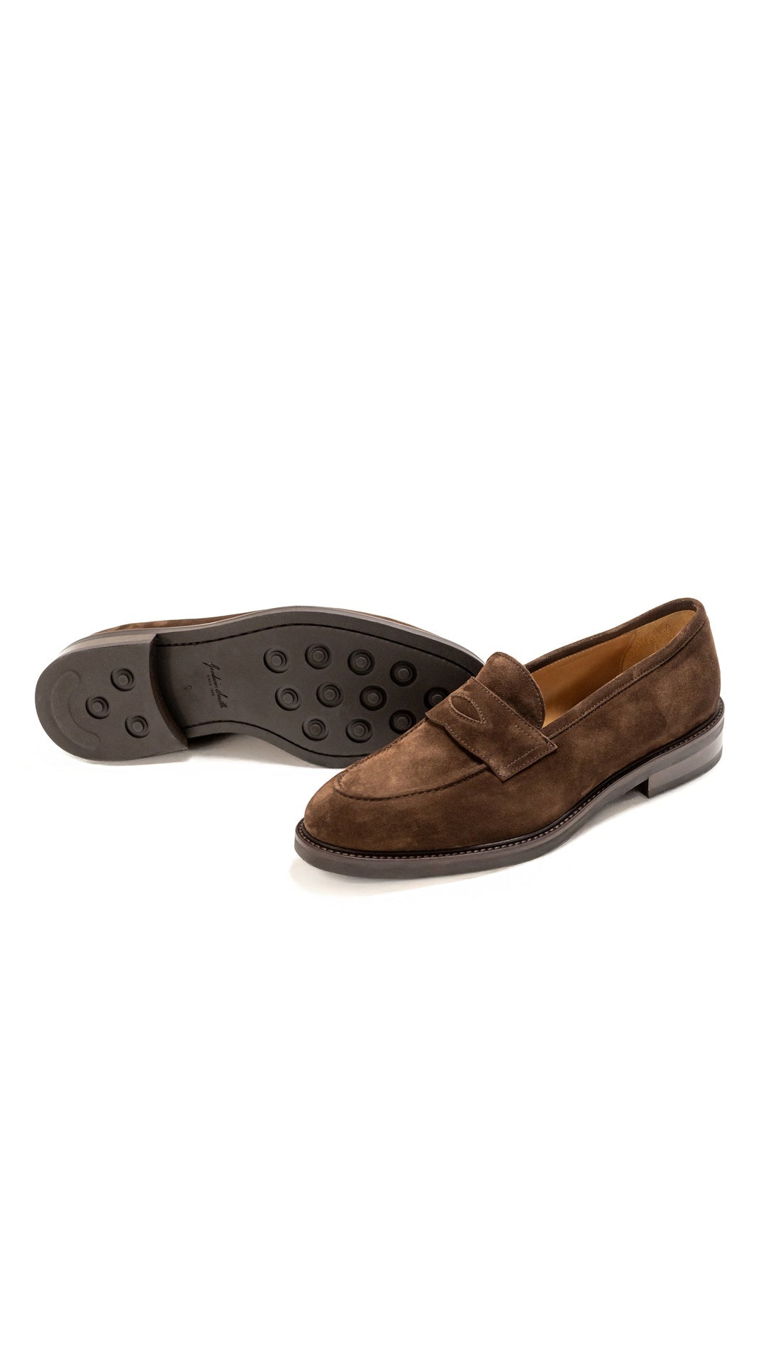 CHESTER SUEDE BROWN PENNY LOAFER