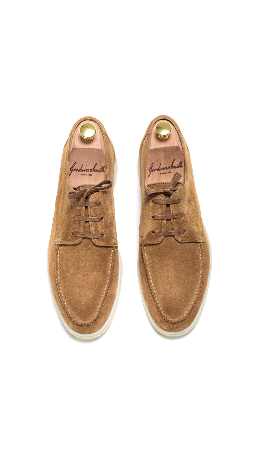 EMILIO TAN SUEDE BOAT LOAFER