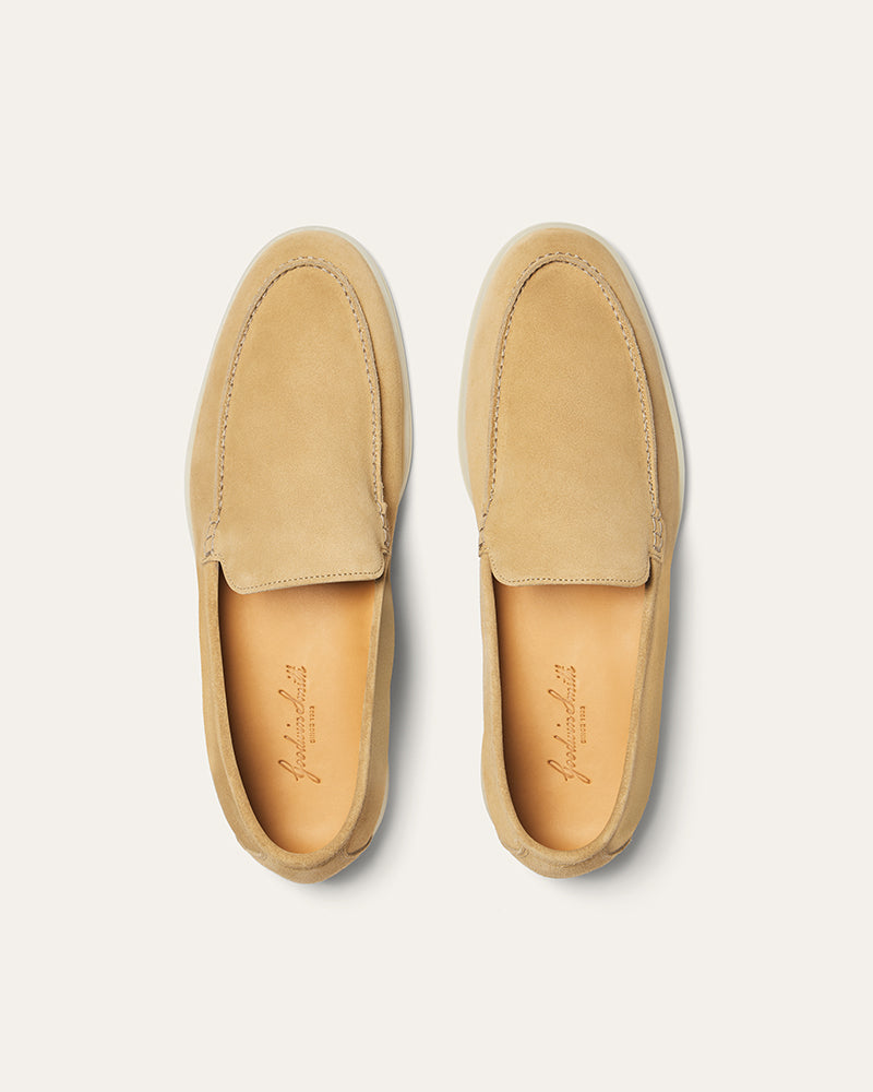 XANDER BEIGE SUEDE LOAFER