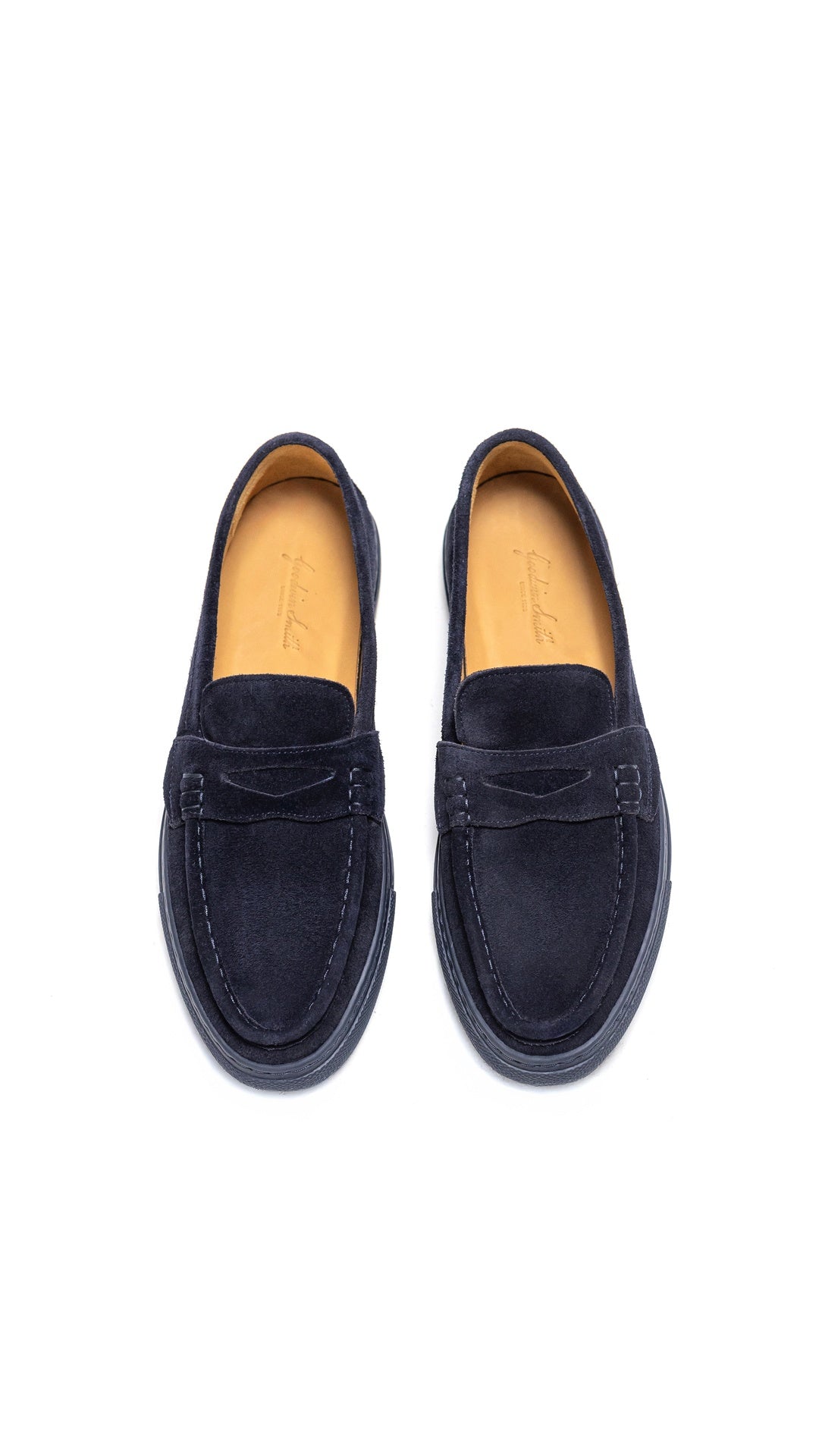 HARVEY NAVY SUEDE LOAFER