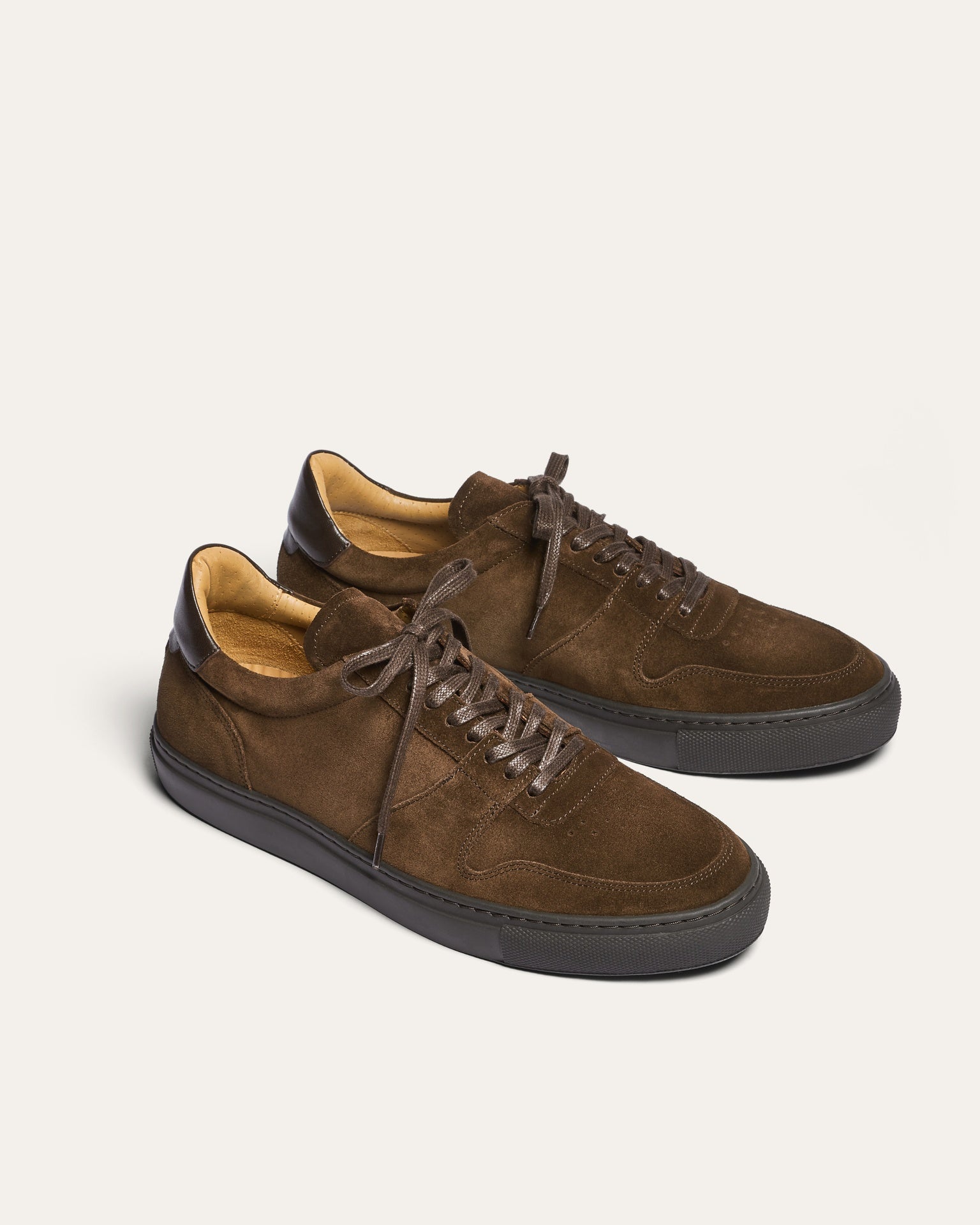 JUDE BROWN SUEDE TRAINER