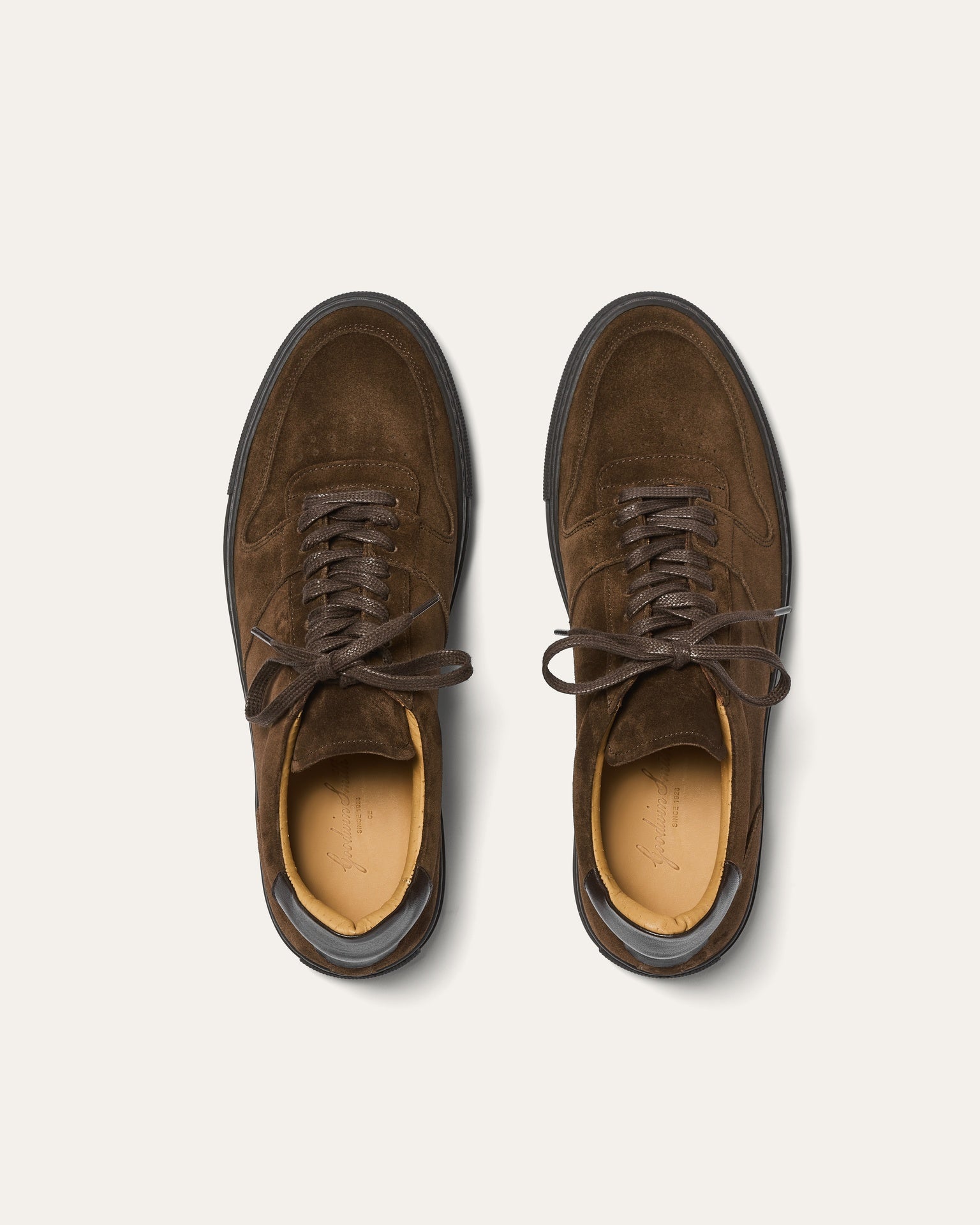 JUDE BROWN SUEDE TRAINER