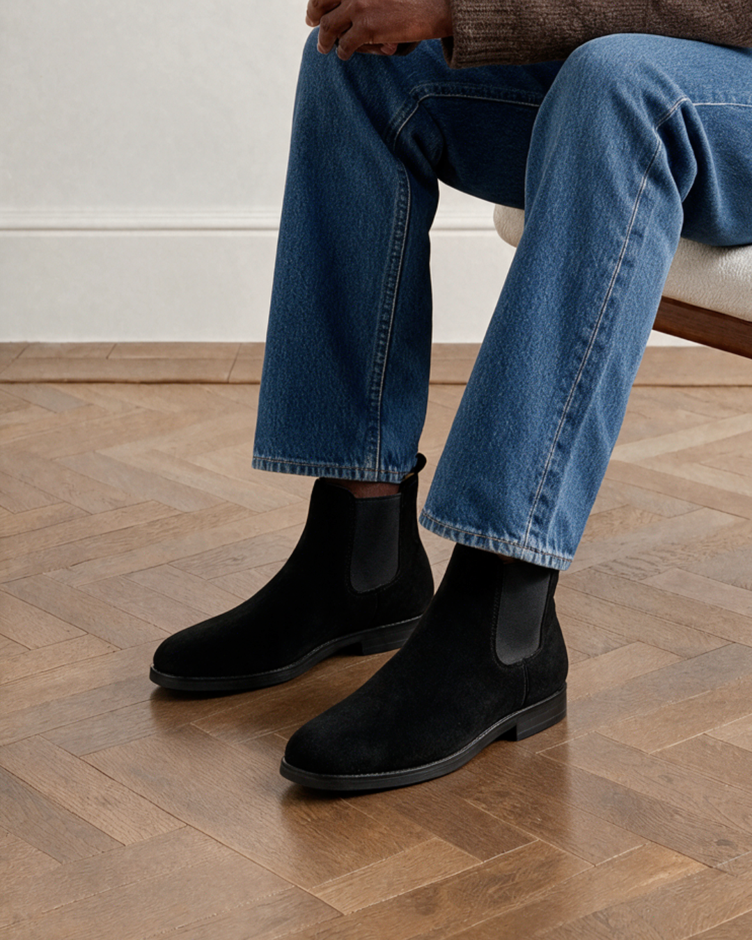 HARCOURT BLACK CHELSEA BOOT