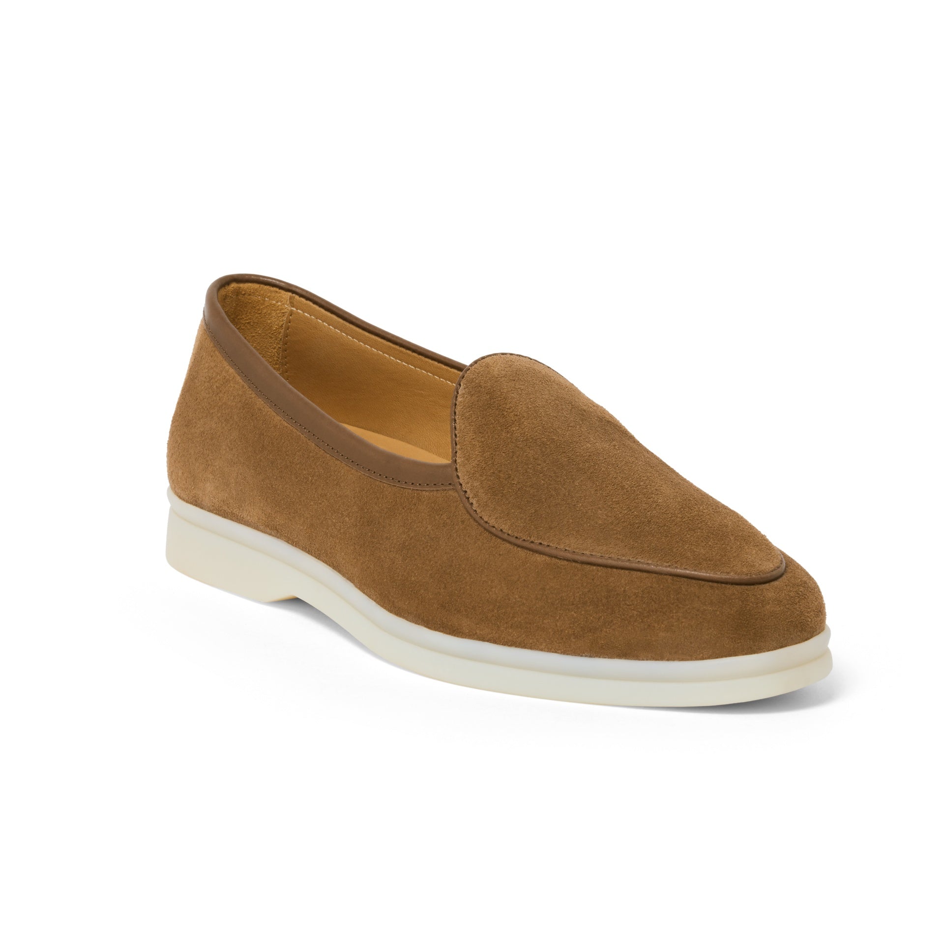 MARGOT TAN SUEDE LOAFER