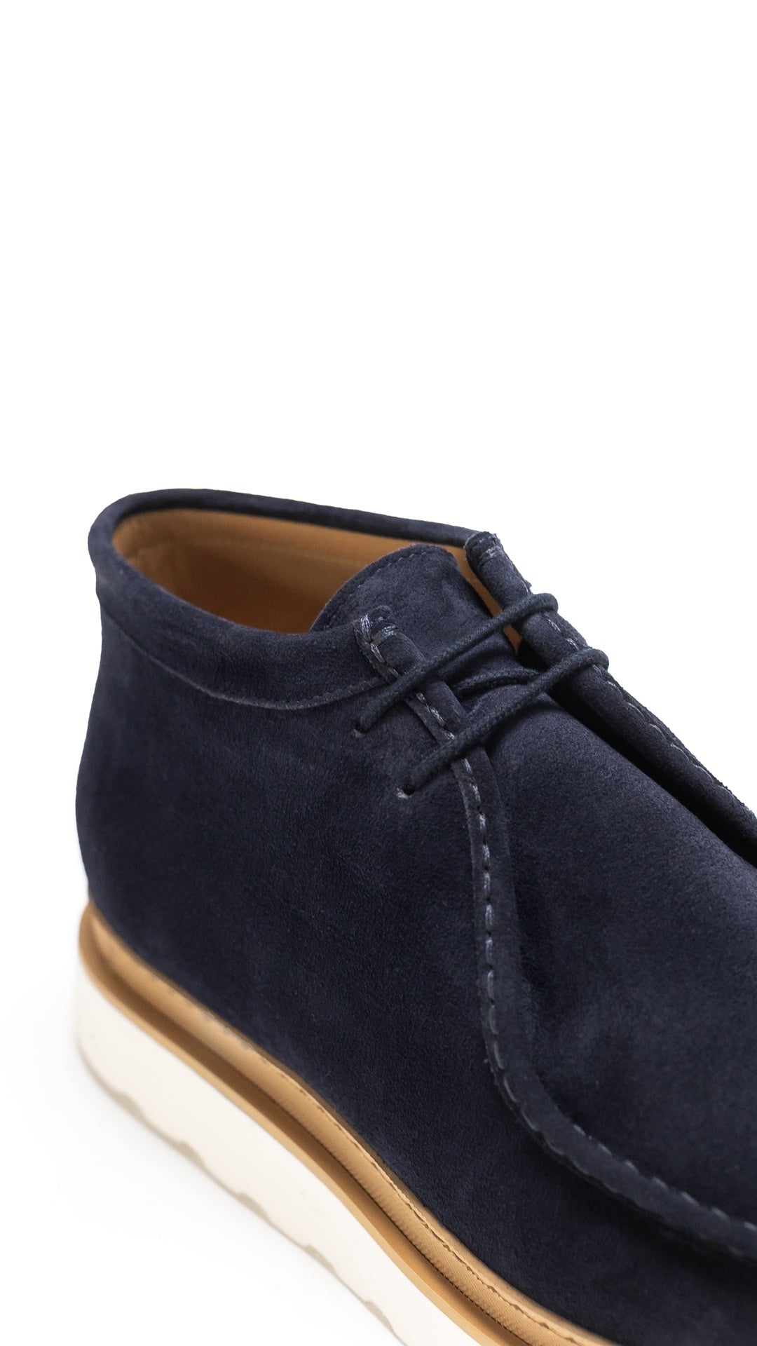 SAMUEL NAVY SUEDE DESERT BOOT