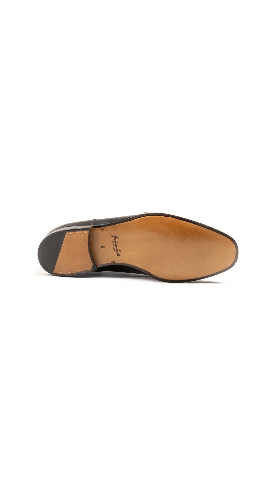 ELLIOT BLACK LEATHER MONK STRAP