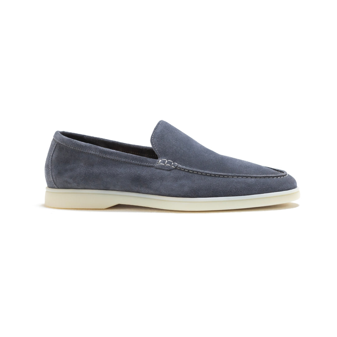 XANDER LIGHT BLUE SUEDE LOAFER