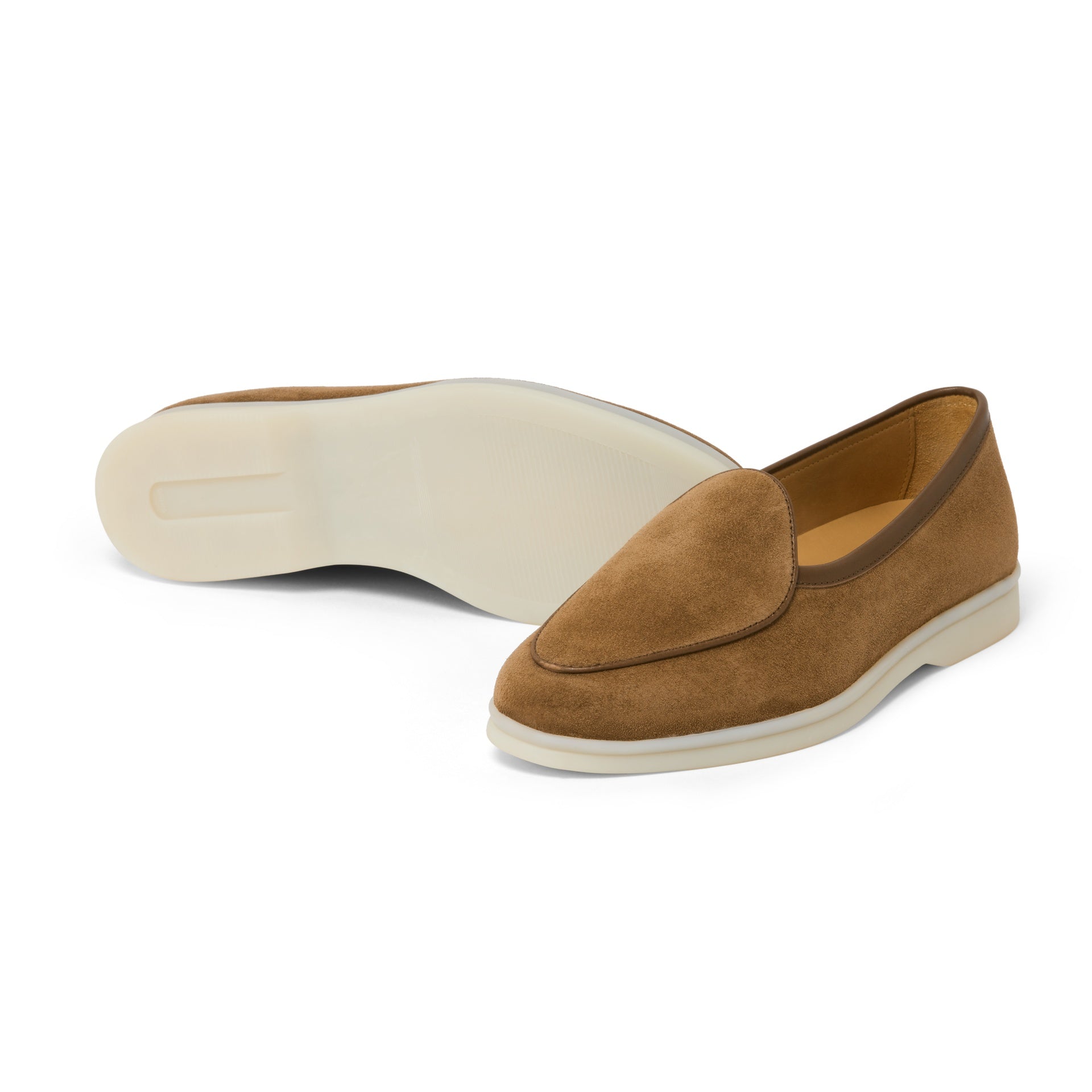 MARGOT TAN SUEDE LOAFER