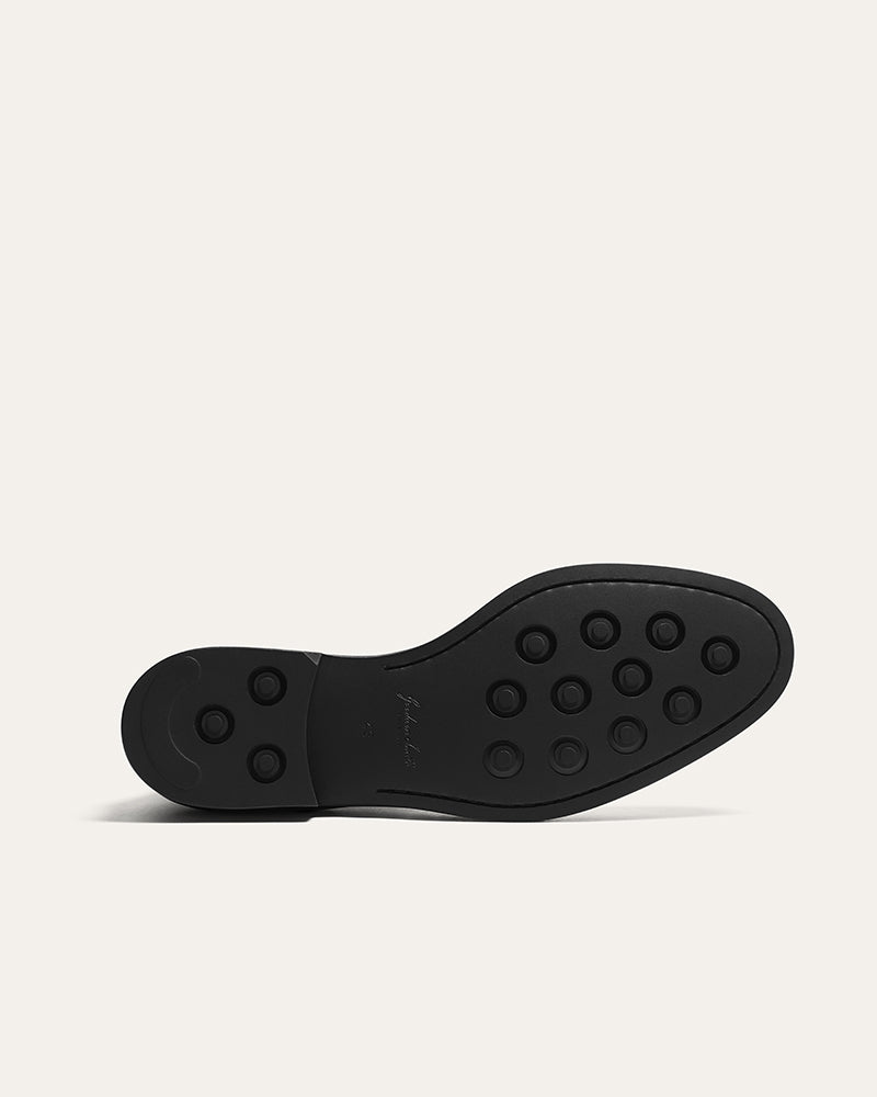CHESTER NAVY SUEDE PENNY LOAFER