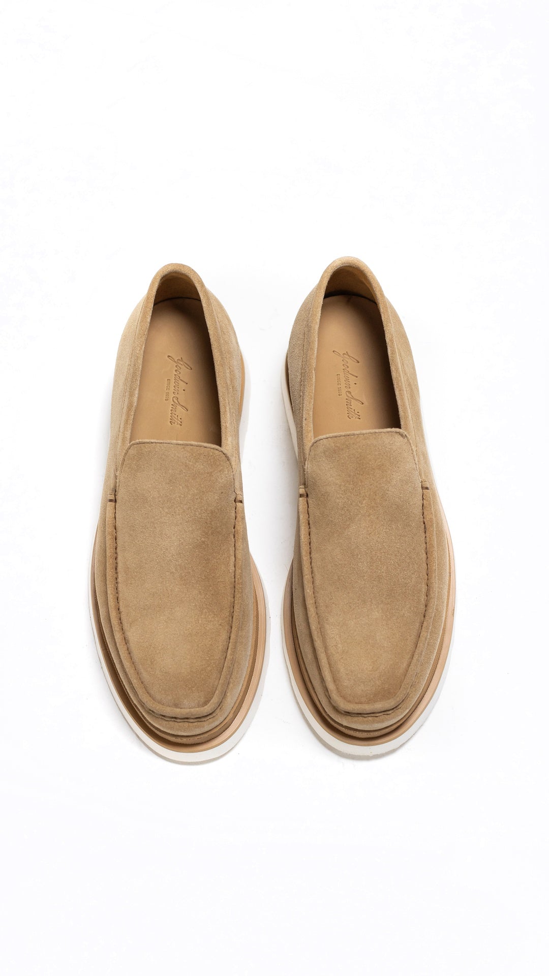 JAMES TAN SUEDE LOAFER