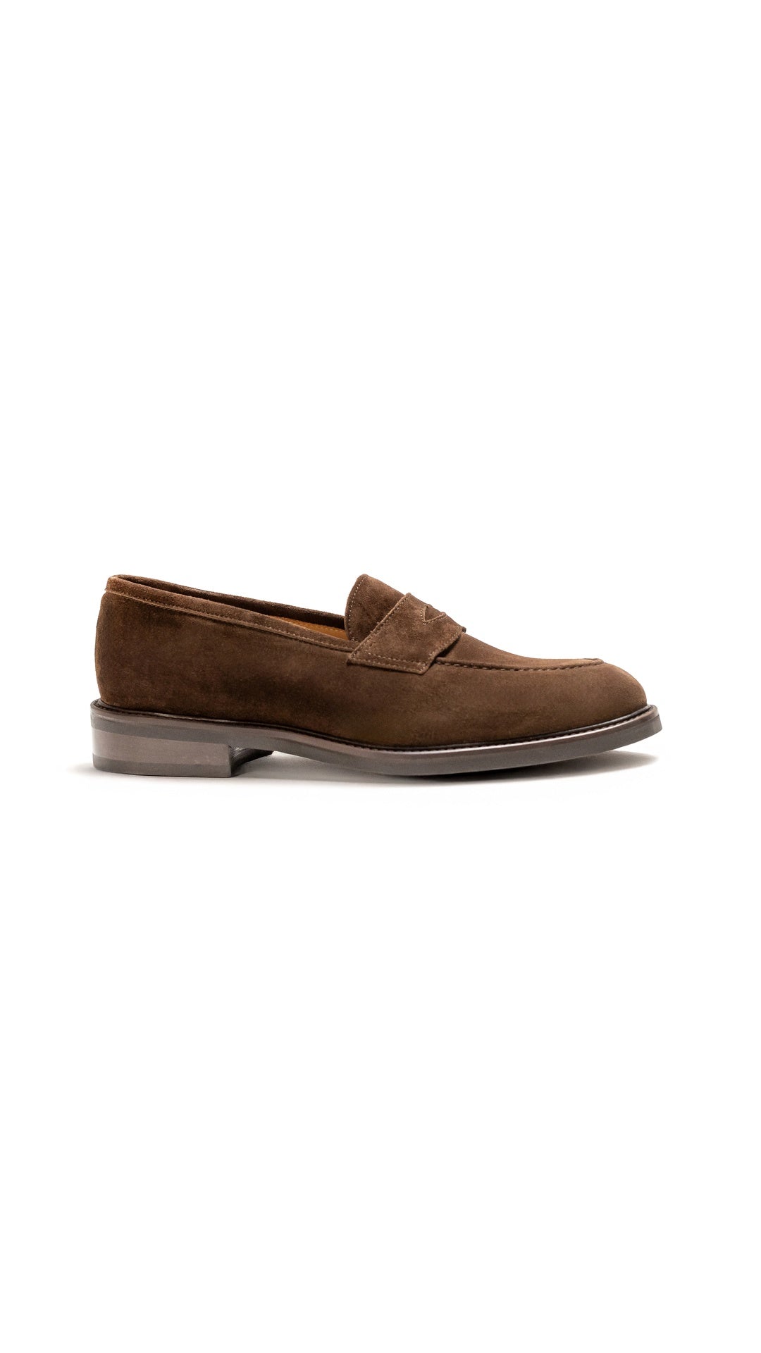 CHESTER SUEDE BROWN PENNY LOAFER