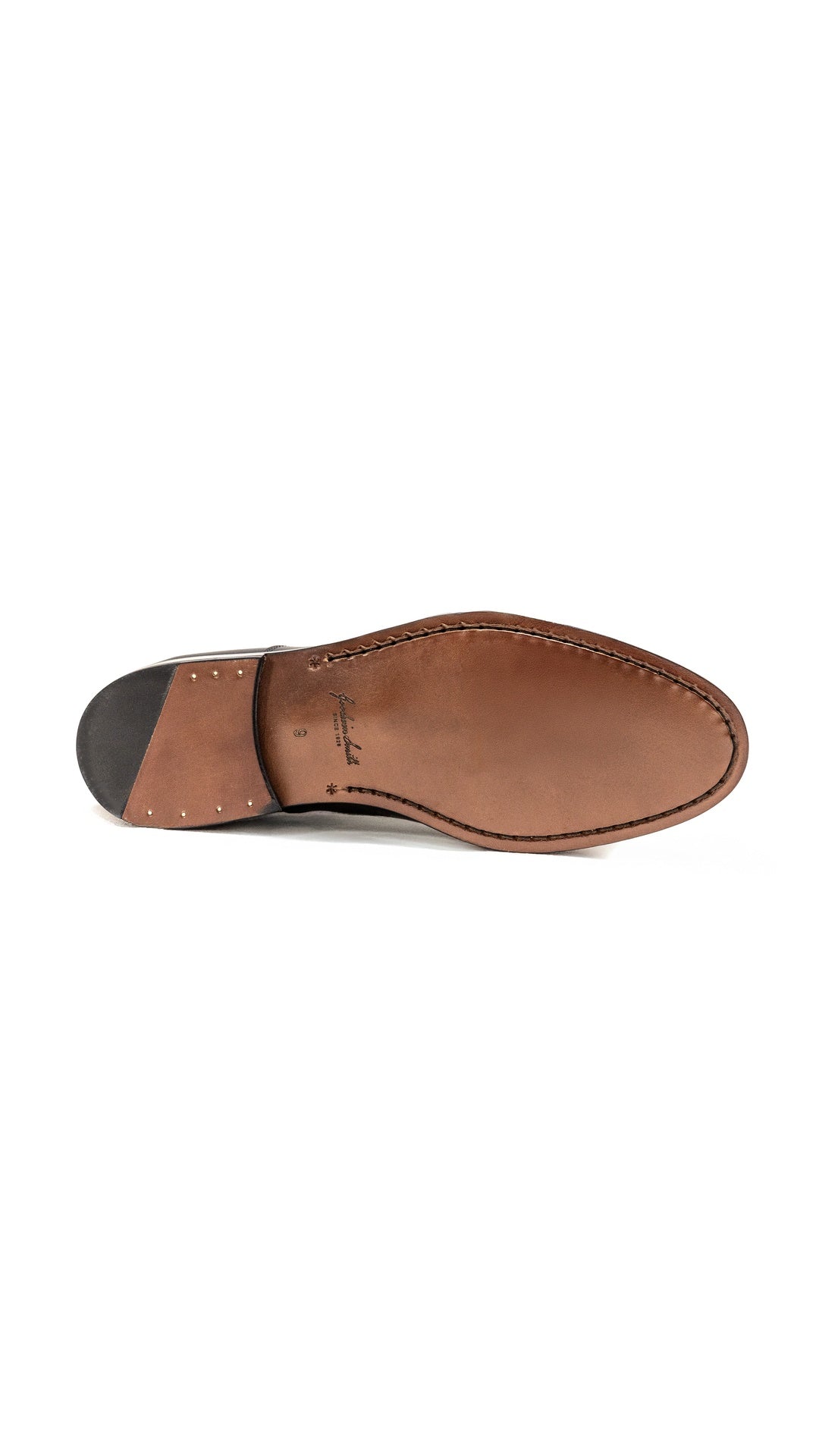 CHRISTIAN BLACK LEATHER OXFORD