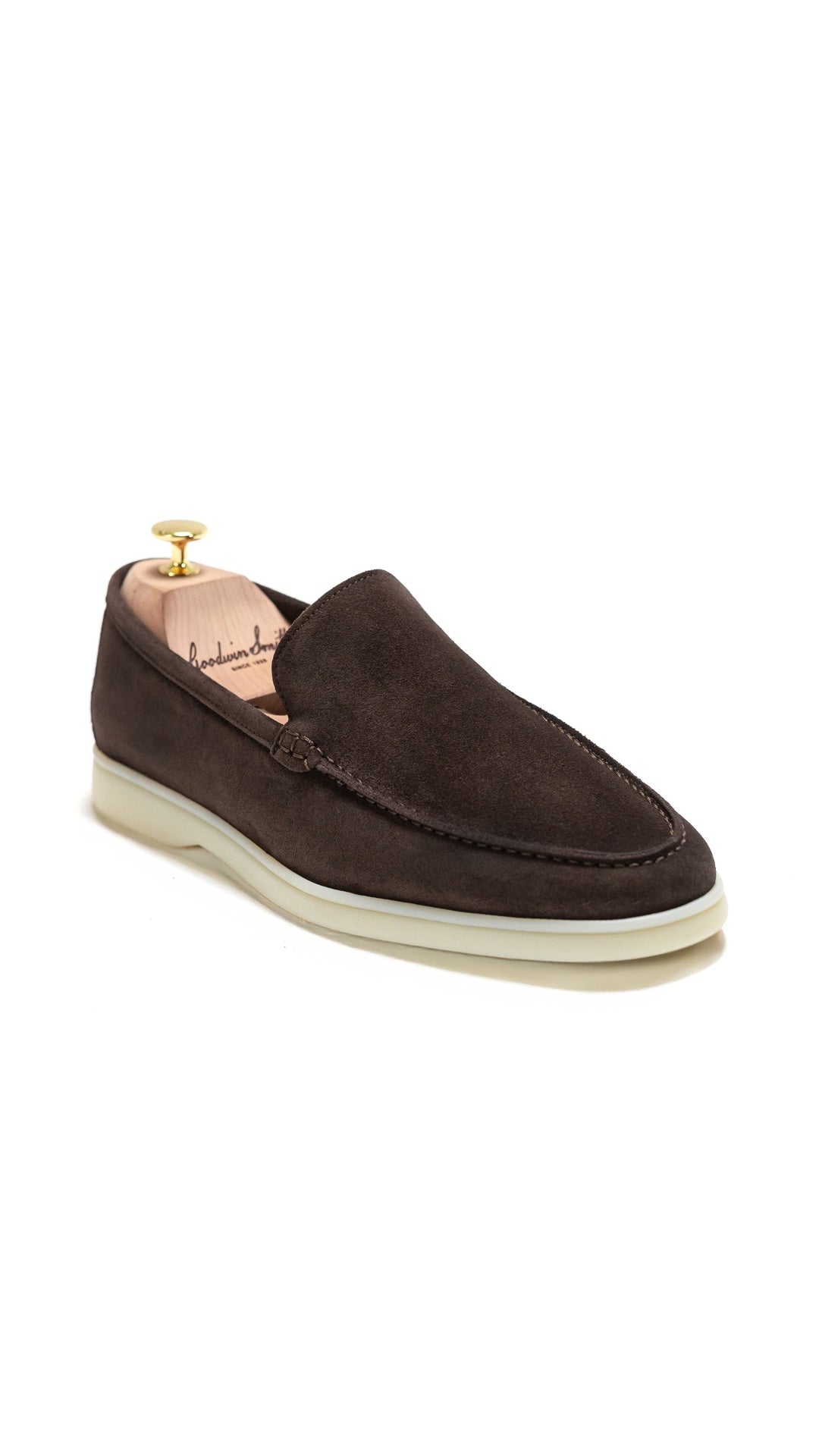 XANDER BROWN SUEDE LOAFER