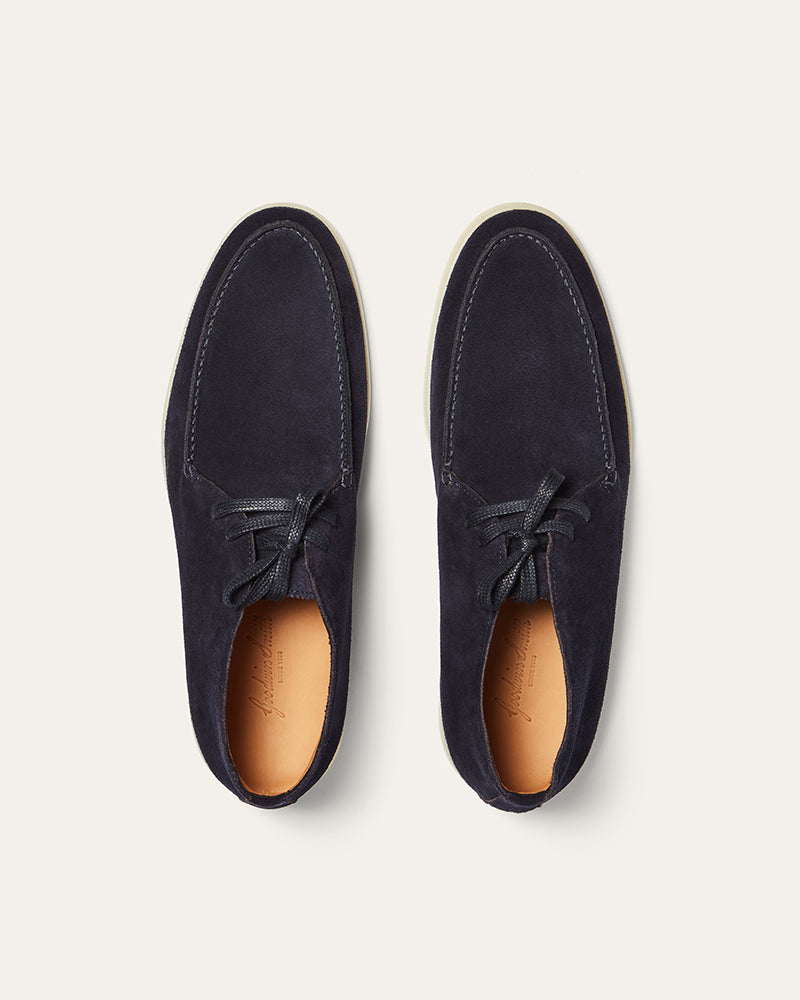 MATTEO NAVY SUEDE DESERT BOOT