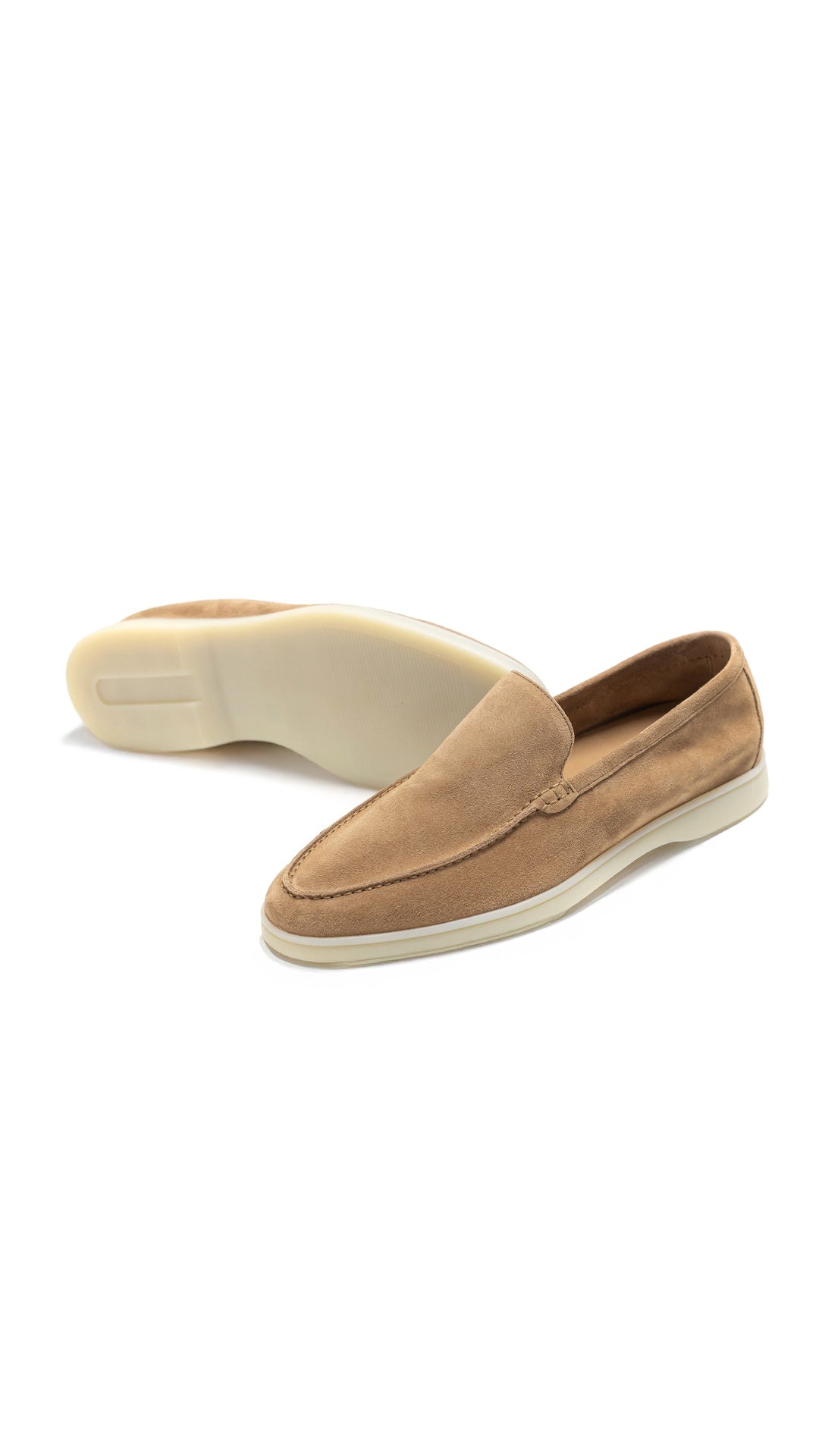 XANDER TAN SUEDE LOAFER
