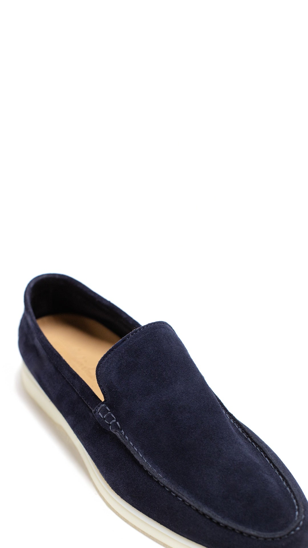 XANDER NAVY SUEDE LOAFER