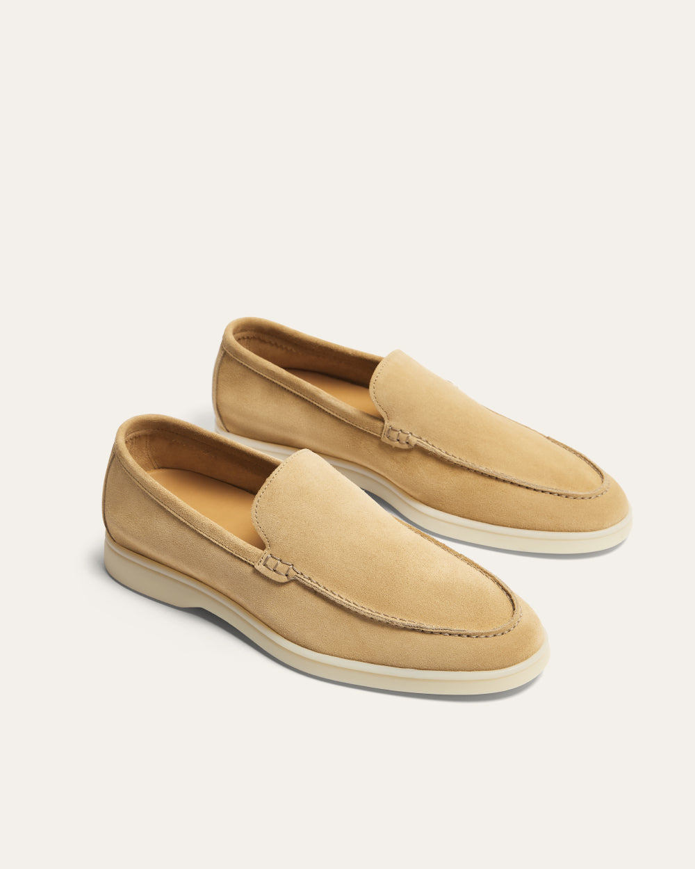 XANDER BEIGE SUEDE LOAFER