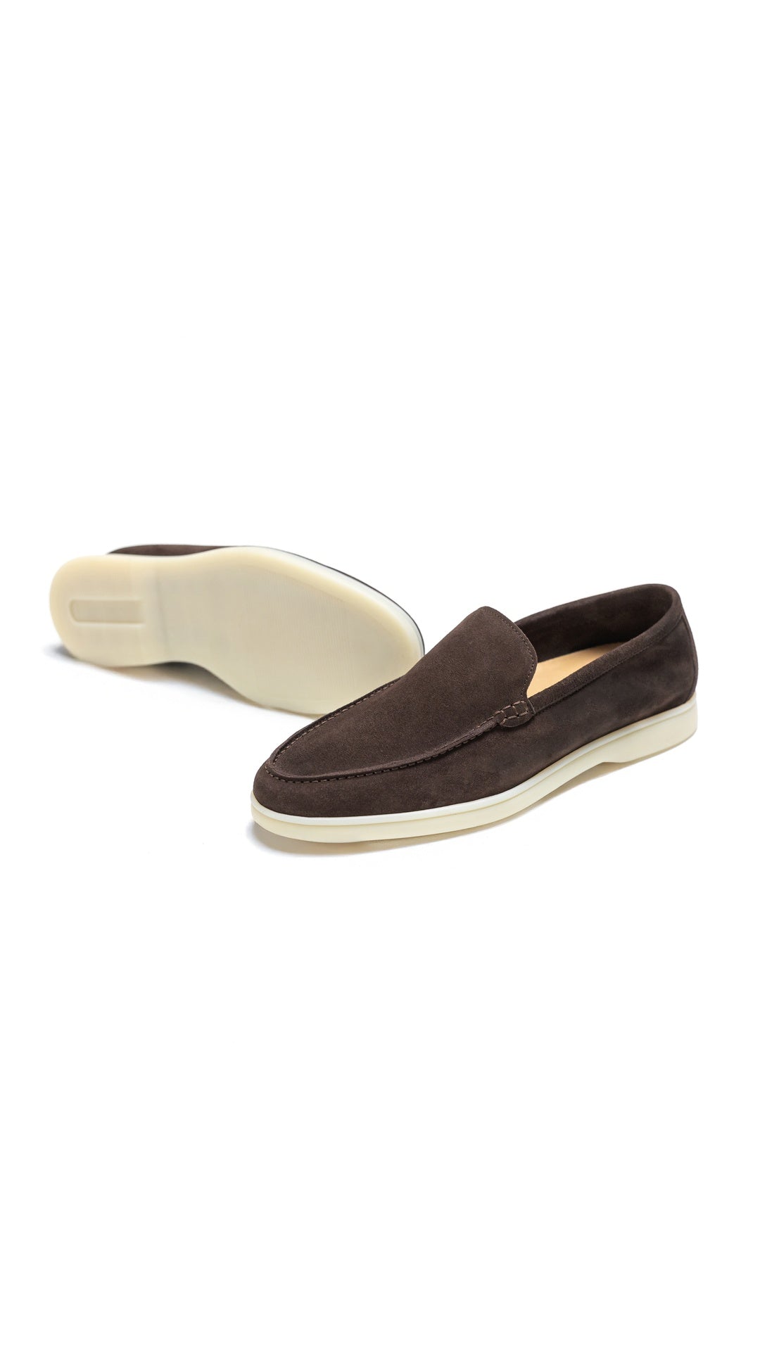 XANDER BROWN SUEDE LOAFER