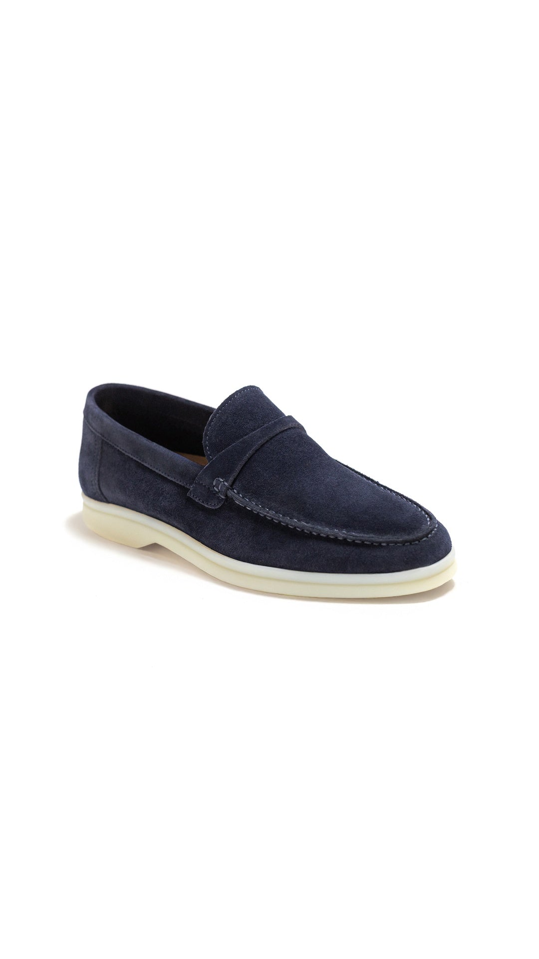 BLAIRE NAVY SUEDE LOAFER