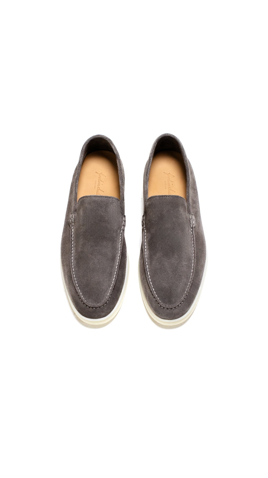 XANDER GREY SUEDE LOAFER