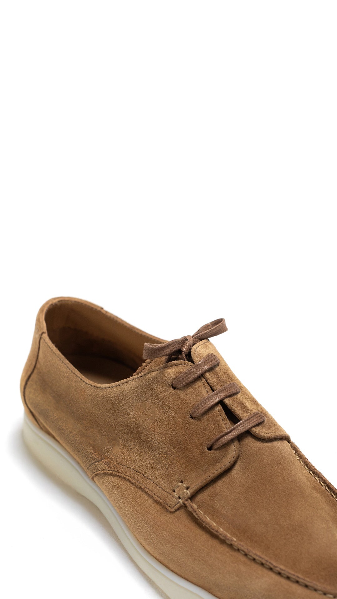EMILIO TAN SUEDE BOAT LOAFER