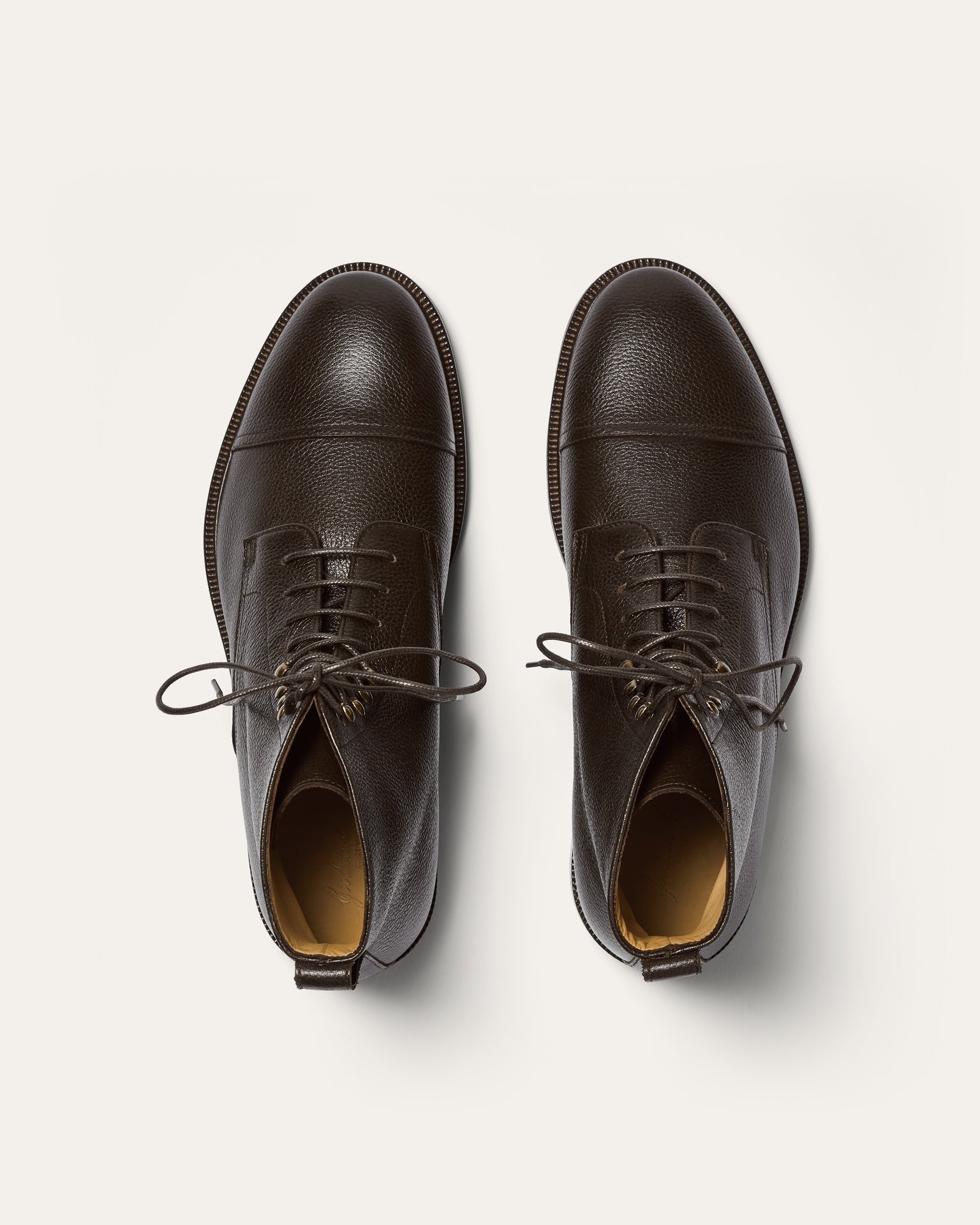 SINCLAIR MENS BROWN LEATHER BOOT