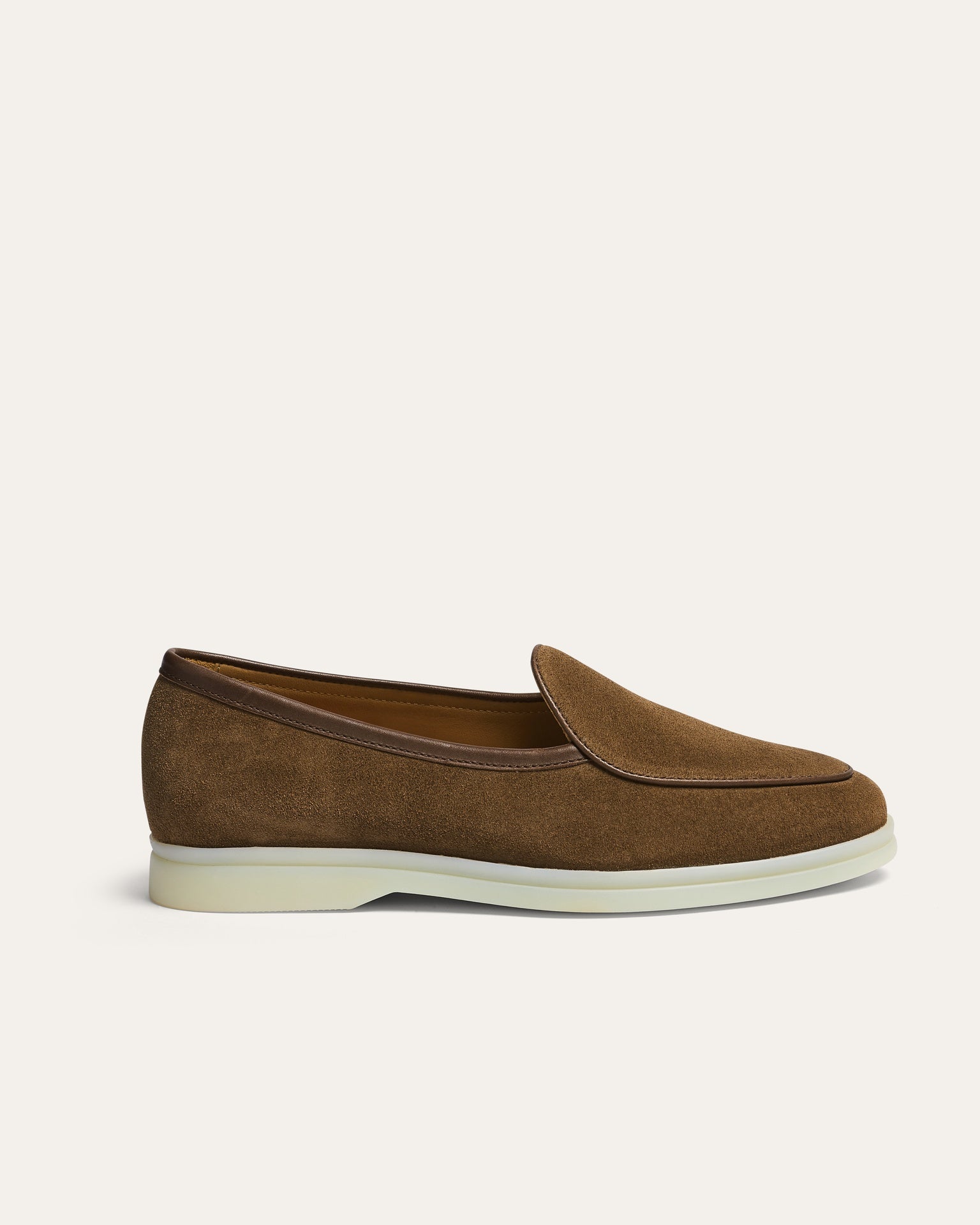 MARGOT TAN SUEDE LOAFER