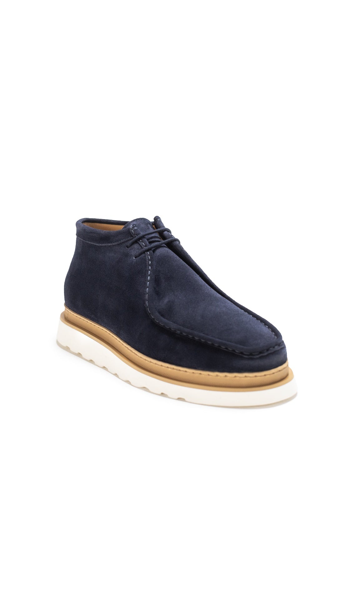 SAMUEL NAVY SUEDE DESERT BOOT