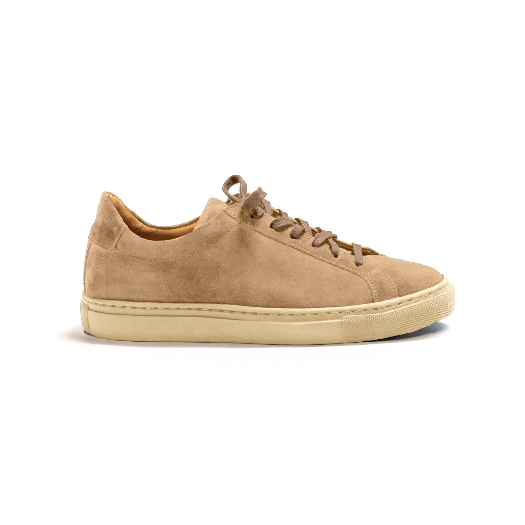 RHODES BEIGE SUEDE TRAINER
