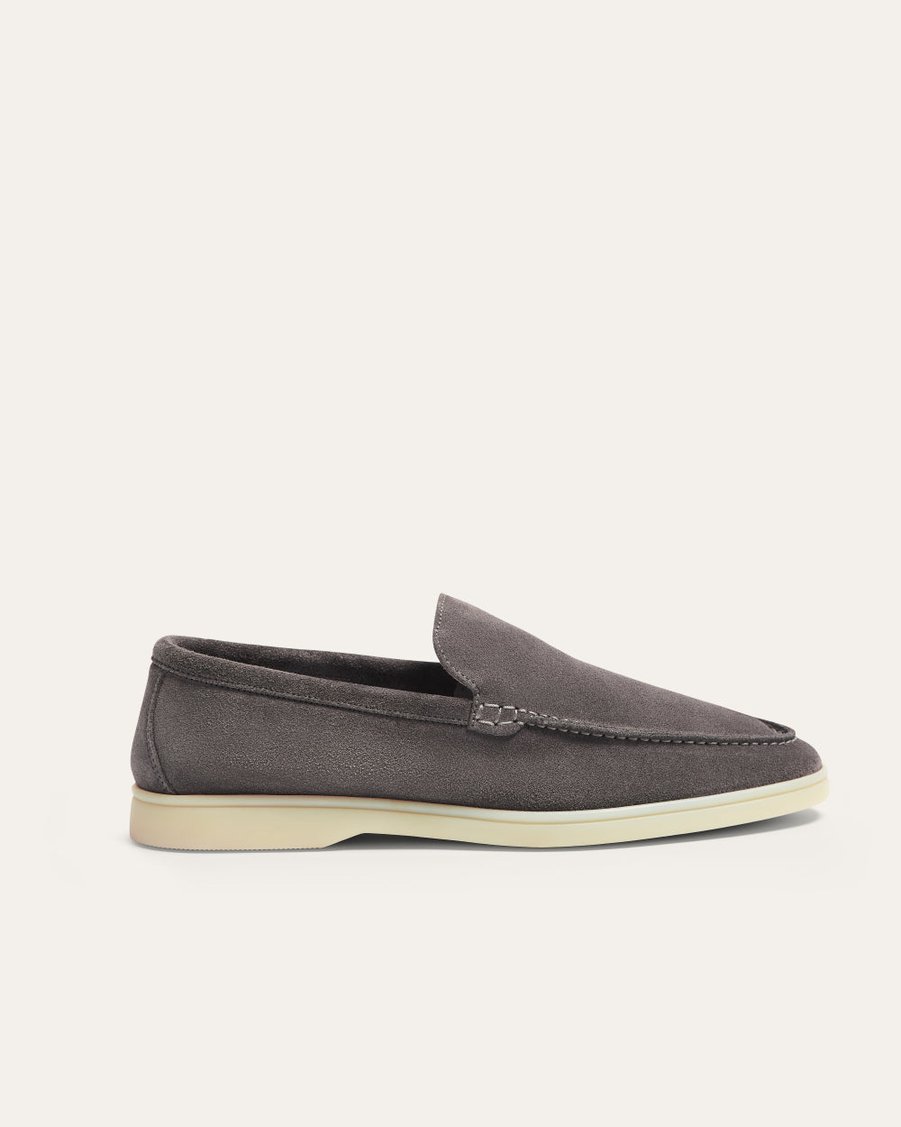 XANDER GREY SUEDE LOAFER