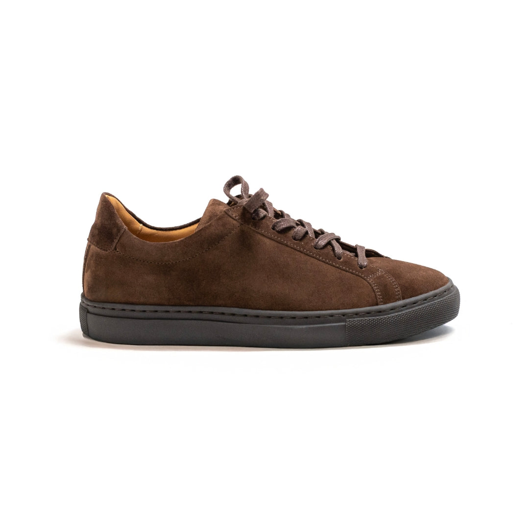 RHODES BROWN SUEDE TRAINER
