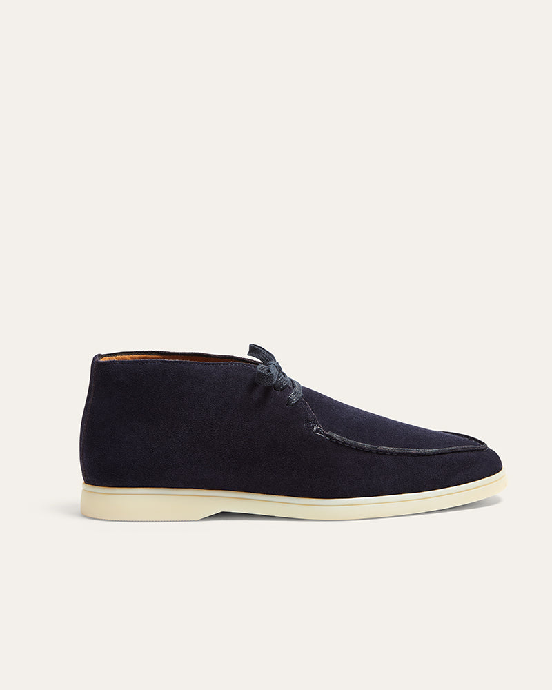 MATTEO NAVY SUEDE DESERT BOOT