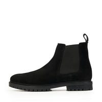 BRAY BLACK SUEDE CHELSEA BOOT