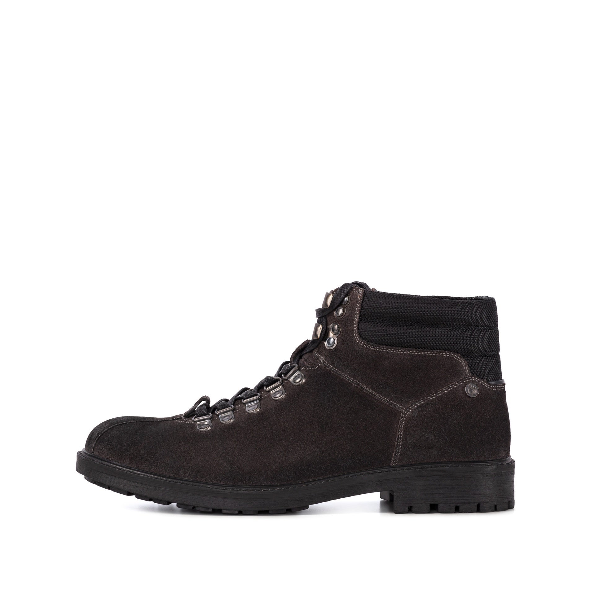 CHAUSSURE DE RANDONNÉE EN DAIM ANTHRACITE CRAG HOMME