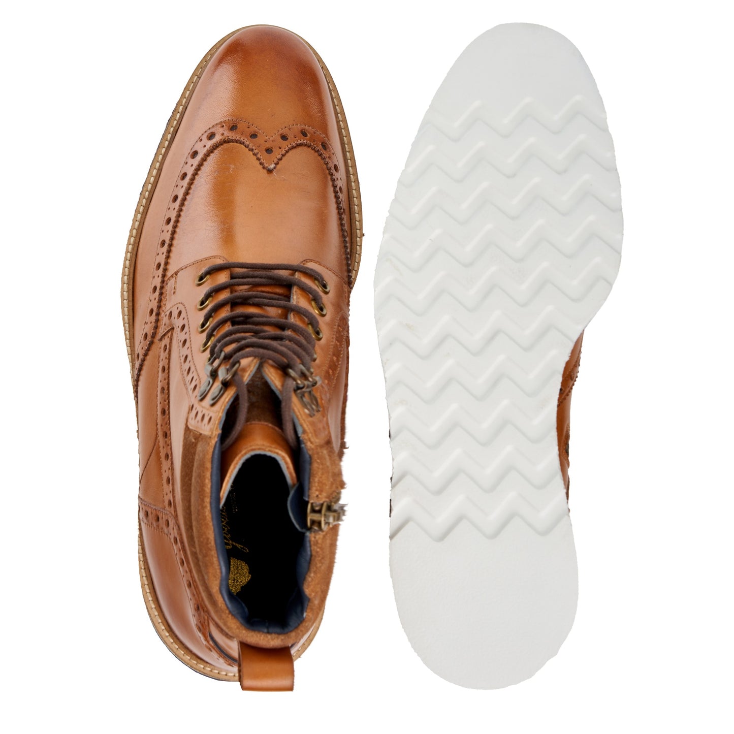 LINTON 3.0 TAN BROGUE BOOT