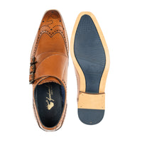 MAGNUS 2.0 TAN MONK STRAP