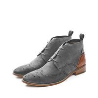 ALED GREY SUEDE CHUKKA BOOT