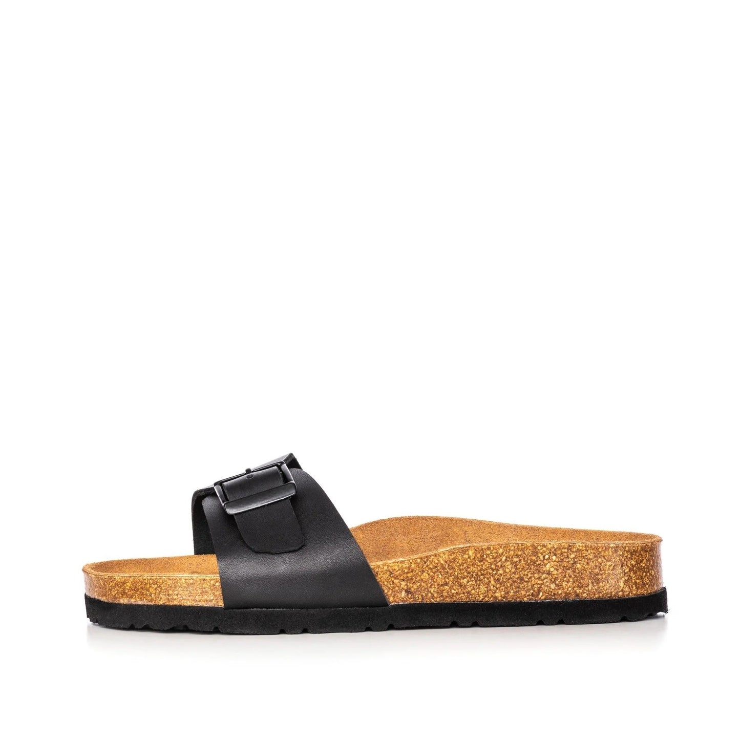 IVY BLACK CORK SANDAL