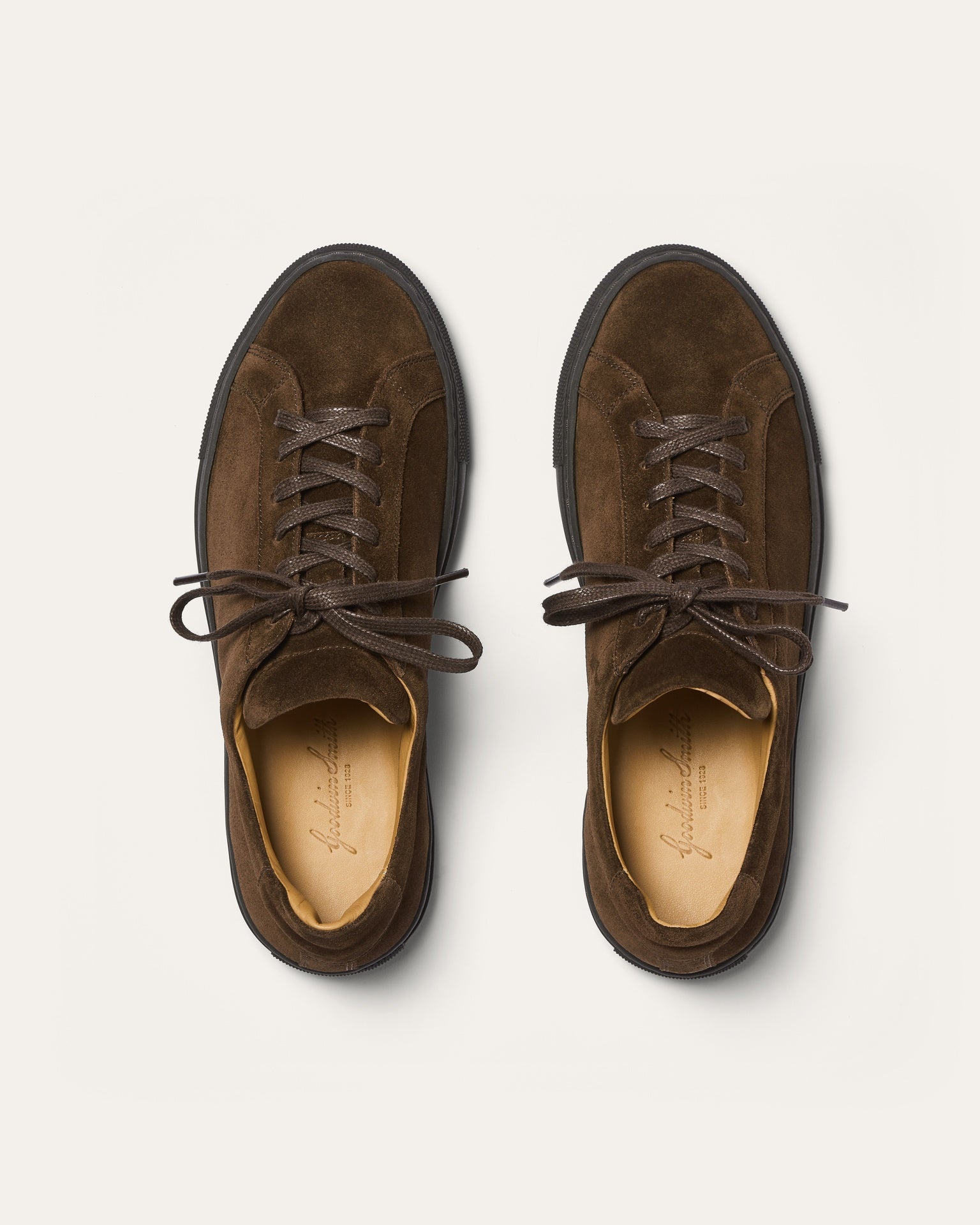 RHODES BROWN SUEDE TRAINER