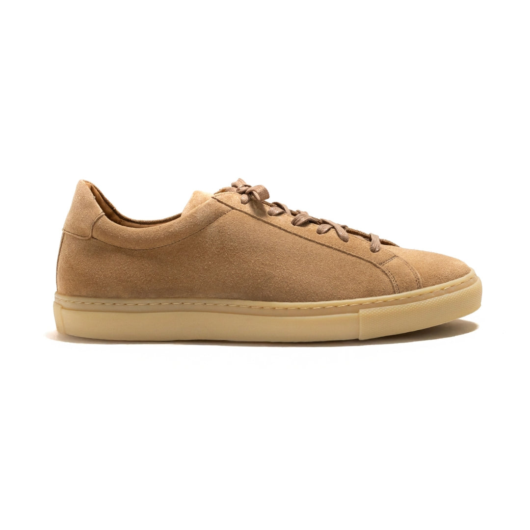 HUGO BEIGE SUEDE TRAINER